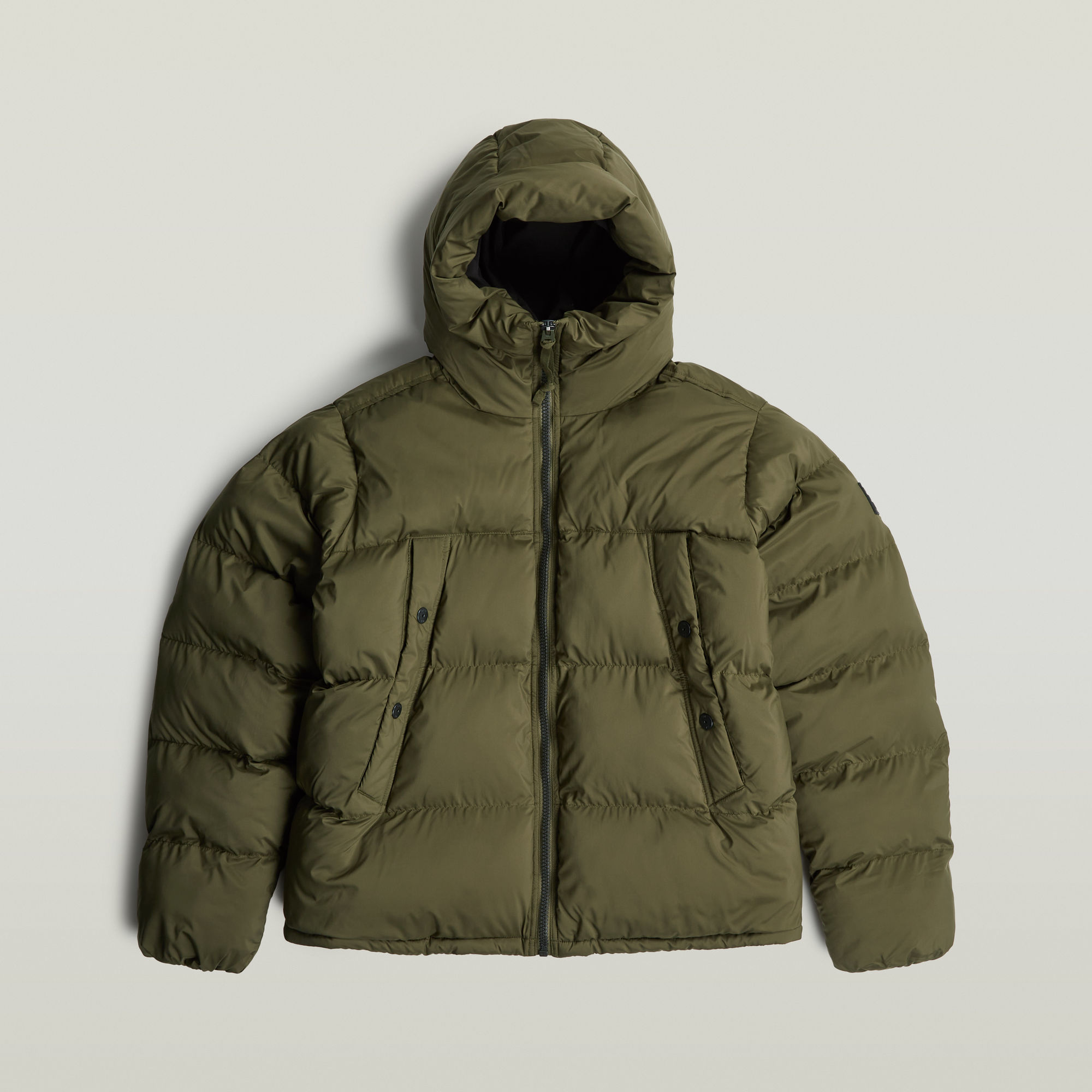 Thumbnail - Expedition Puffer Jacke - Grün - Herren