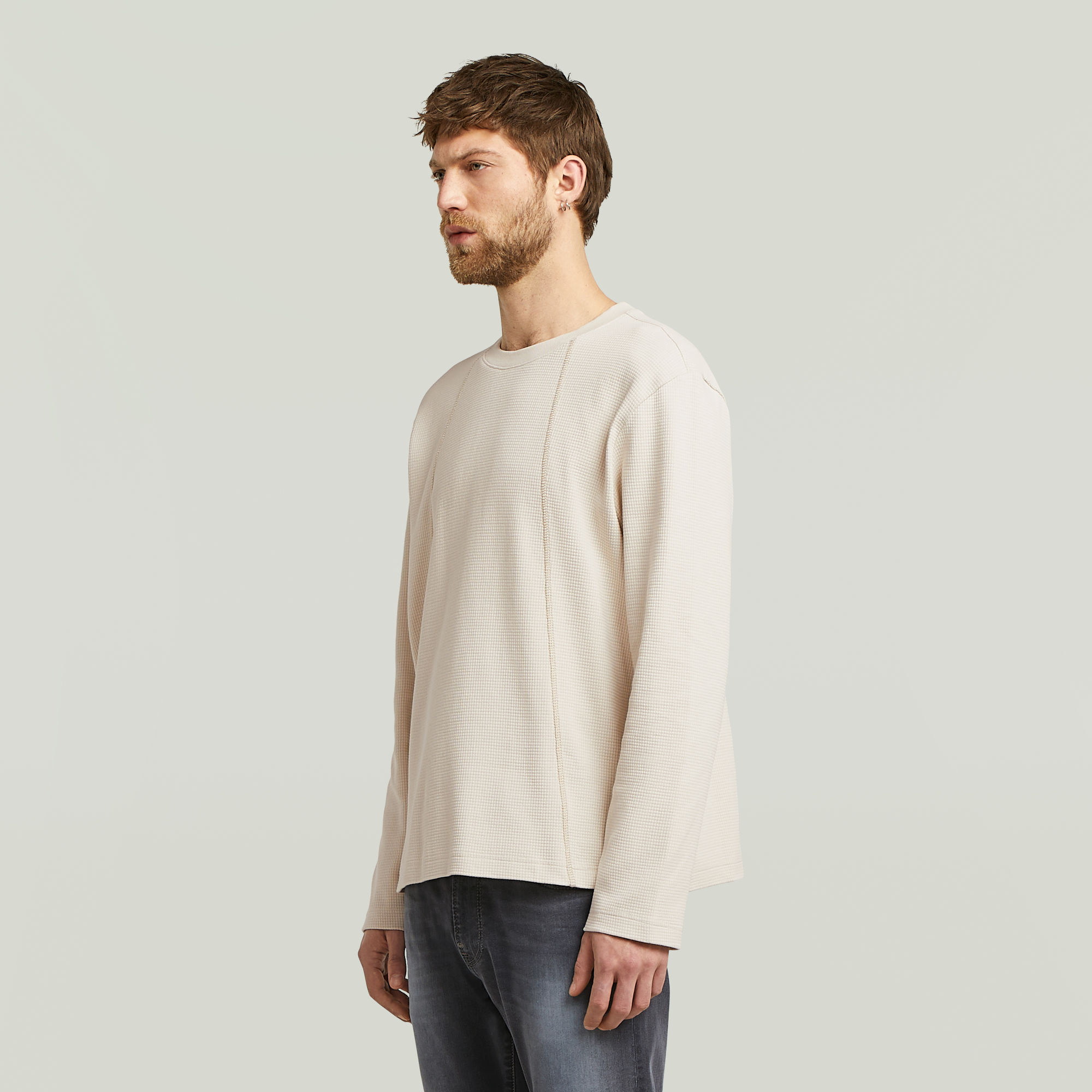 G-Star RAW Tweeter A-Line T-shirt Wit Heren