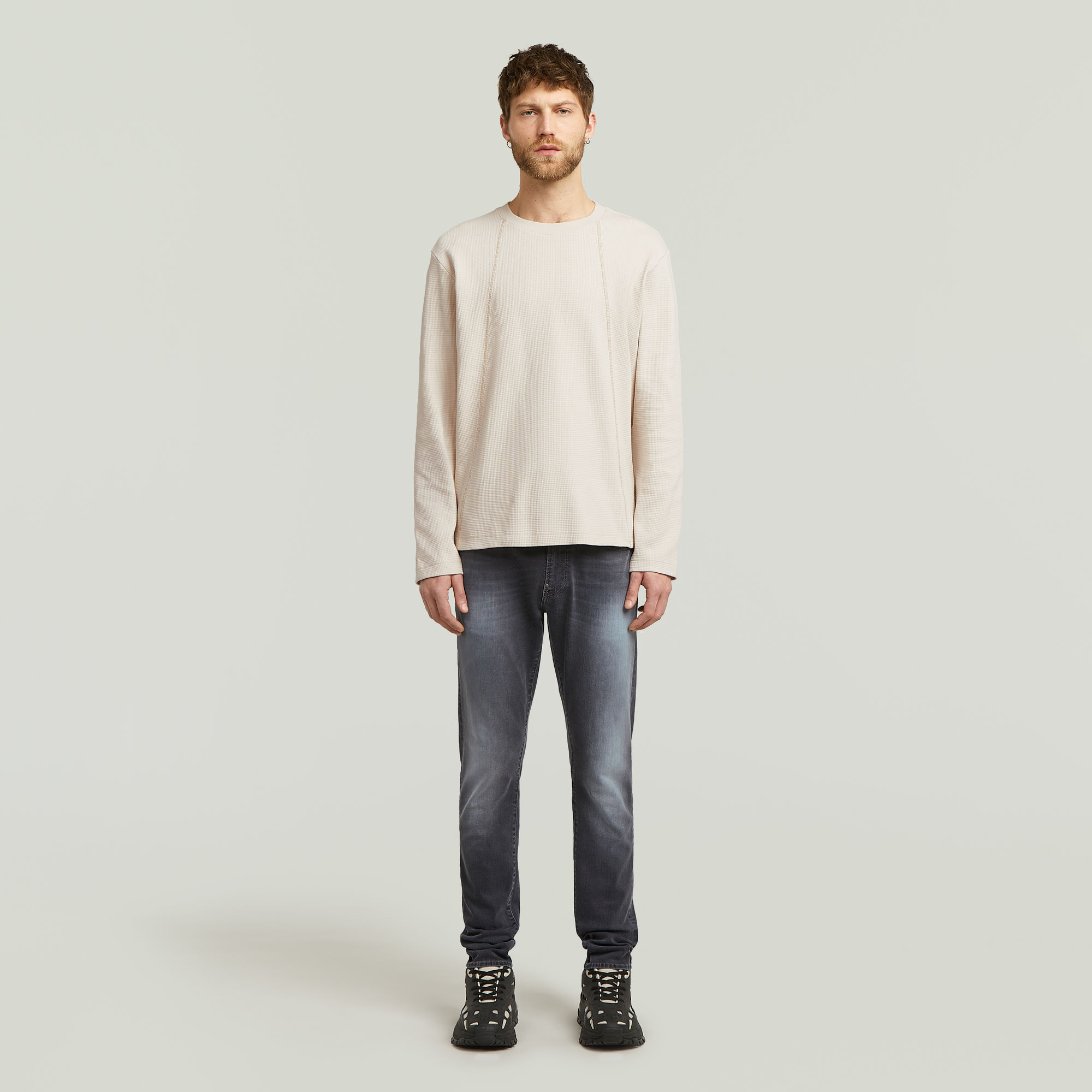 G-Star RAW Tweeter A-Line T-shirt Wit Heren