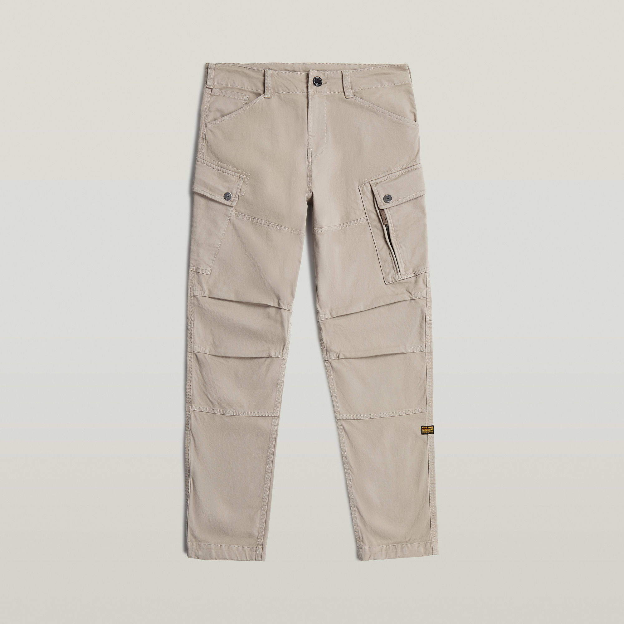 Thumbnail - Roxic Zip Straight Tapered Hose - Beige - Herren