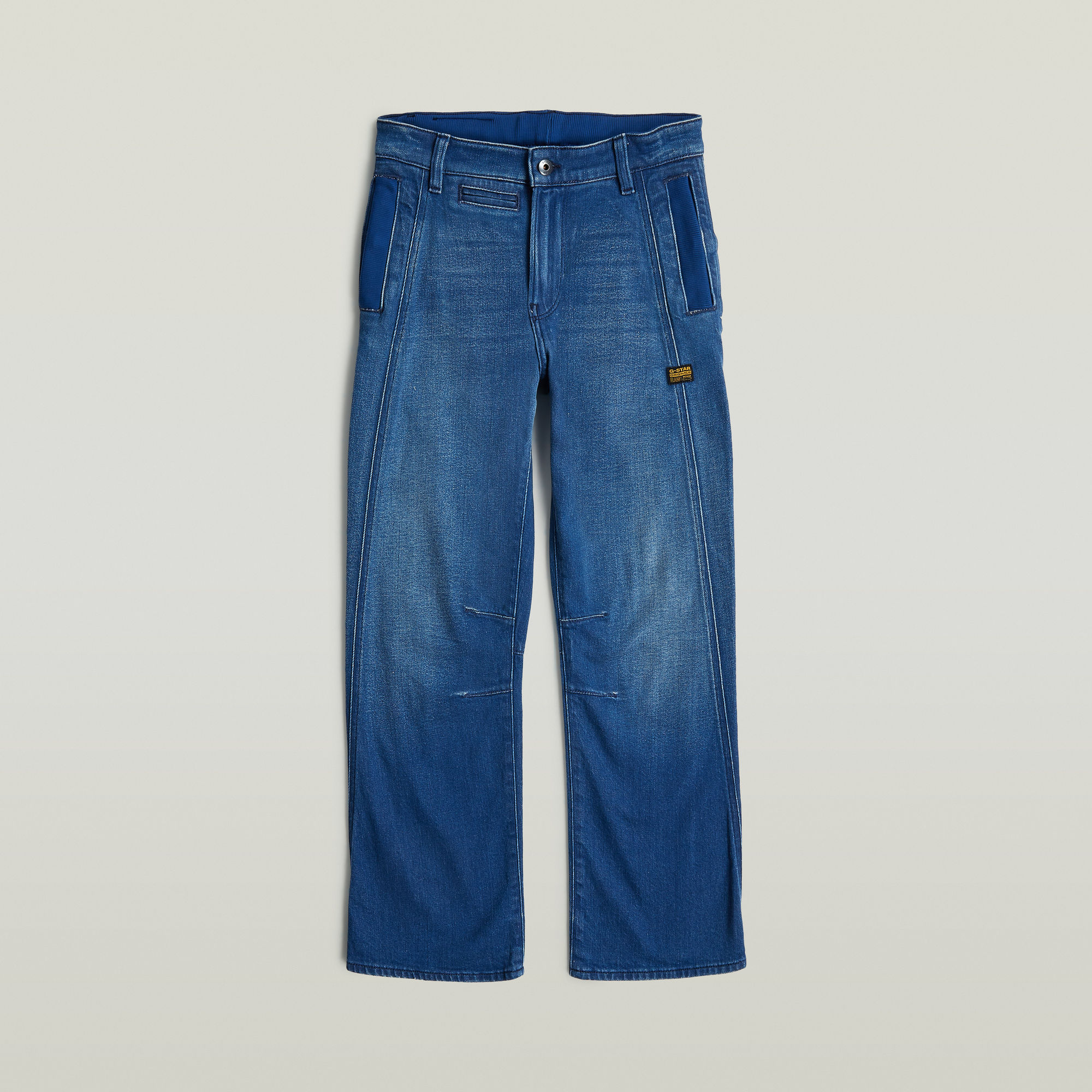 Thumbnail - Boys Utility Chino Loose - Dunkelblau - jungen
