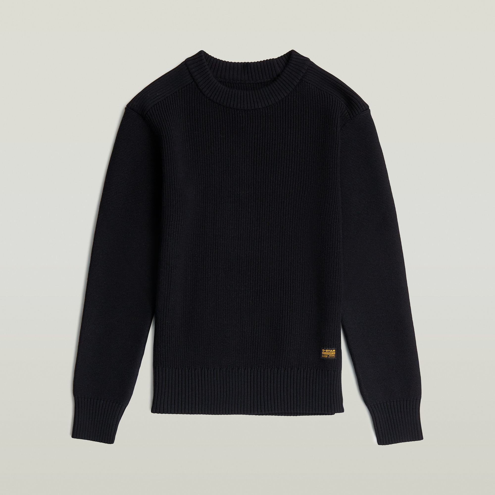 Thumbnail - Girls Fisherman Knit Cardigan - Schwarz - mädchen