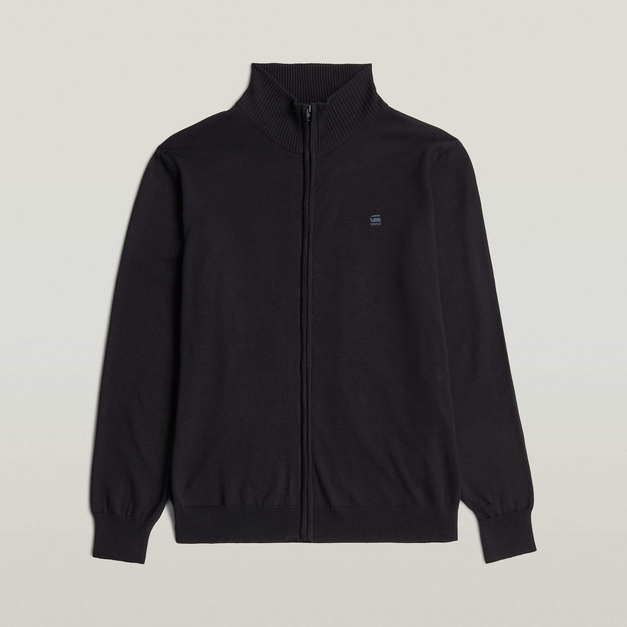 G-Star RAW Core Zip Gebreid Vest Zwart Heren