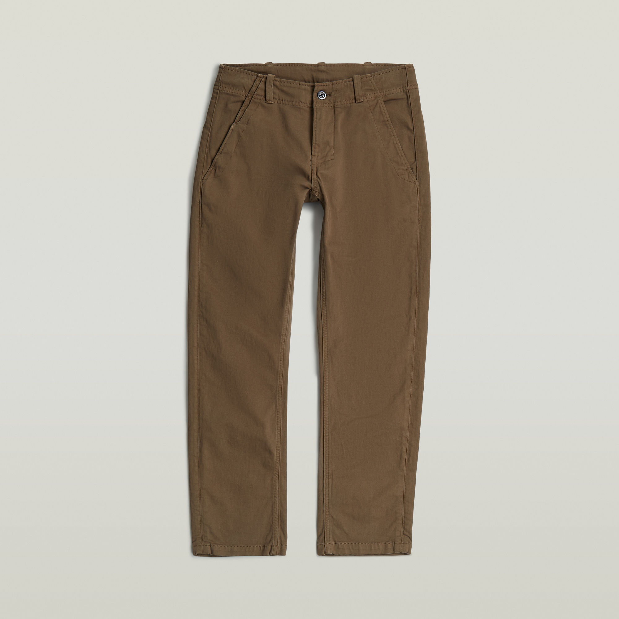 Thumbnail - Boys Mosa Straight Chino - Grün - jungen