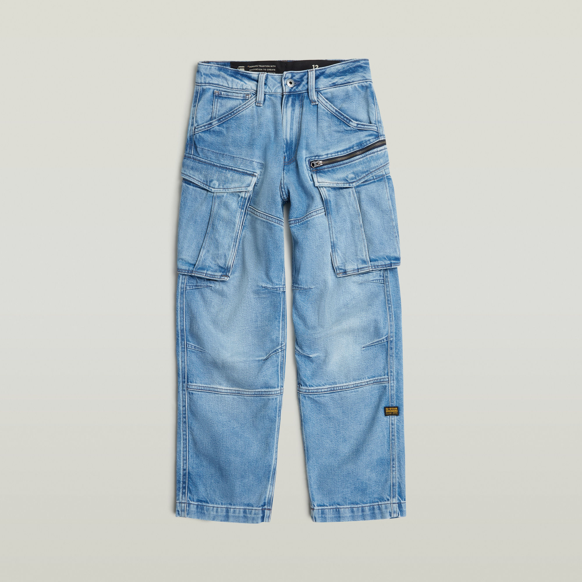 Thumbnail - Boys Rovic Loose Jeans - Hellblau - jungen
