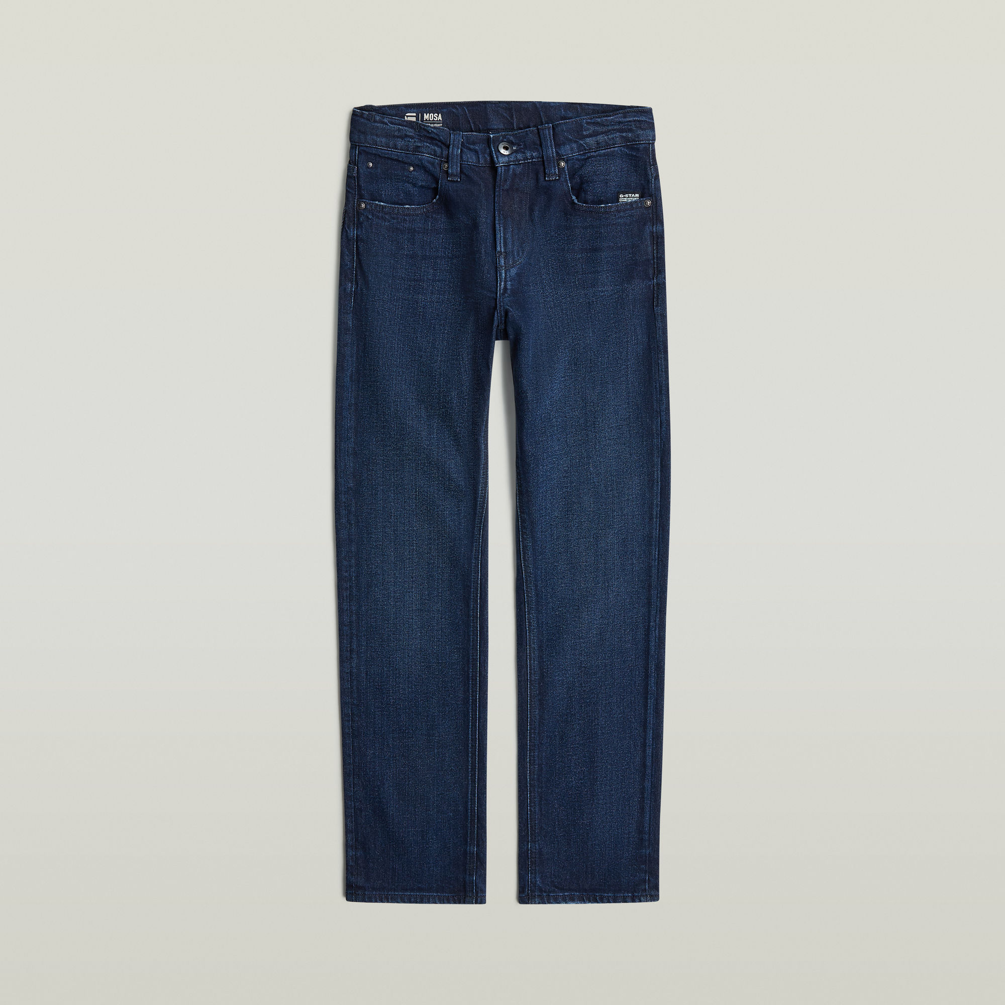 Thumbnail - Boys MOSA Straight Jeans - Mittelblau - jungen