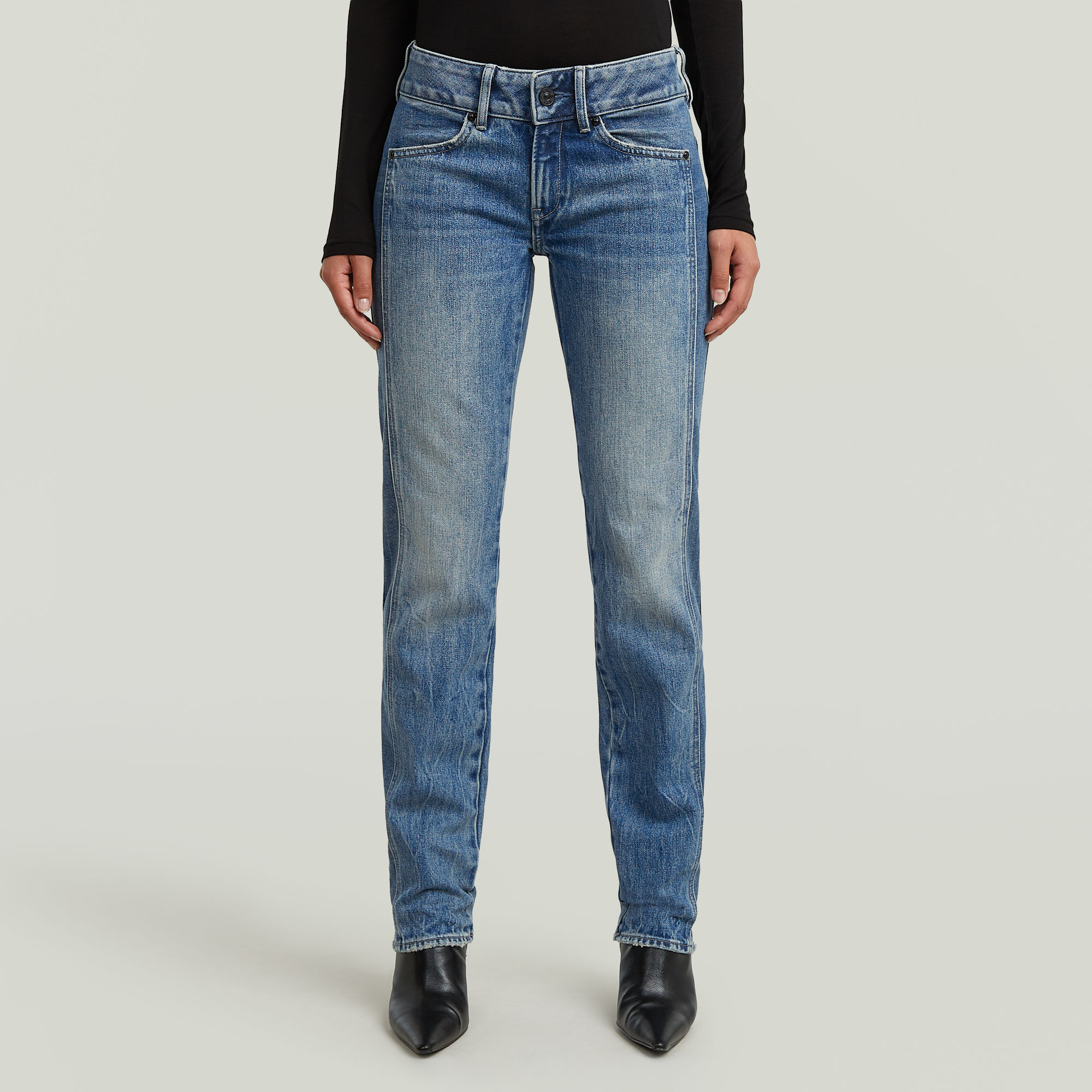G-Star RAW Midge Slim Straight PM Jeans - Anders - Dames