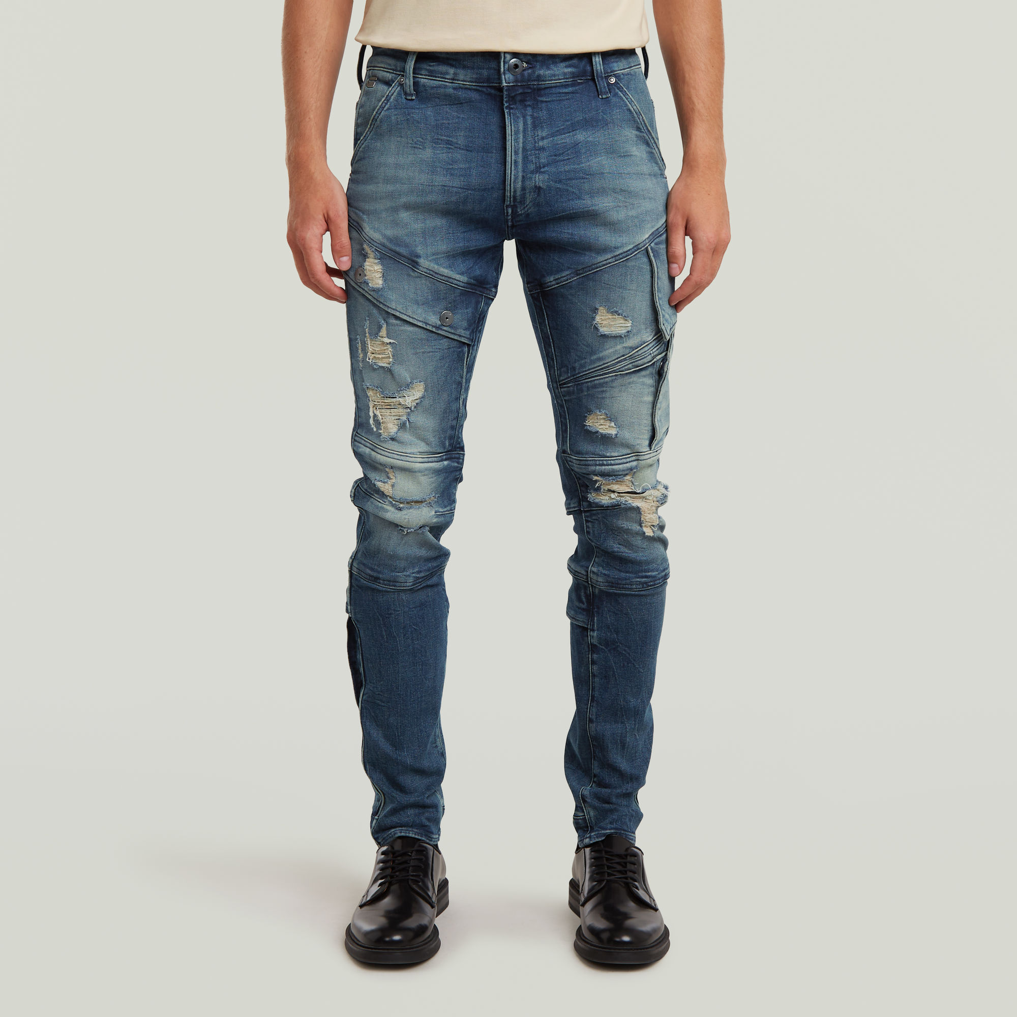 

Airblaze Skinny Jeans - Midden blauw - Heren