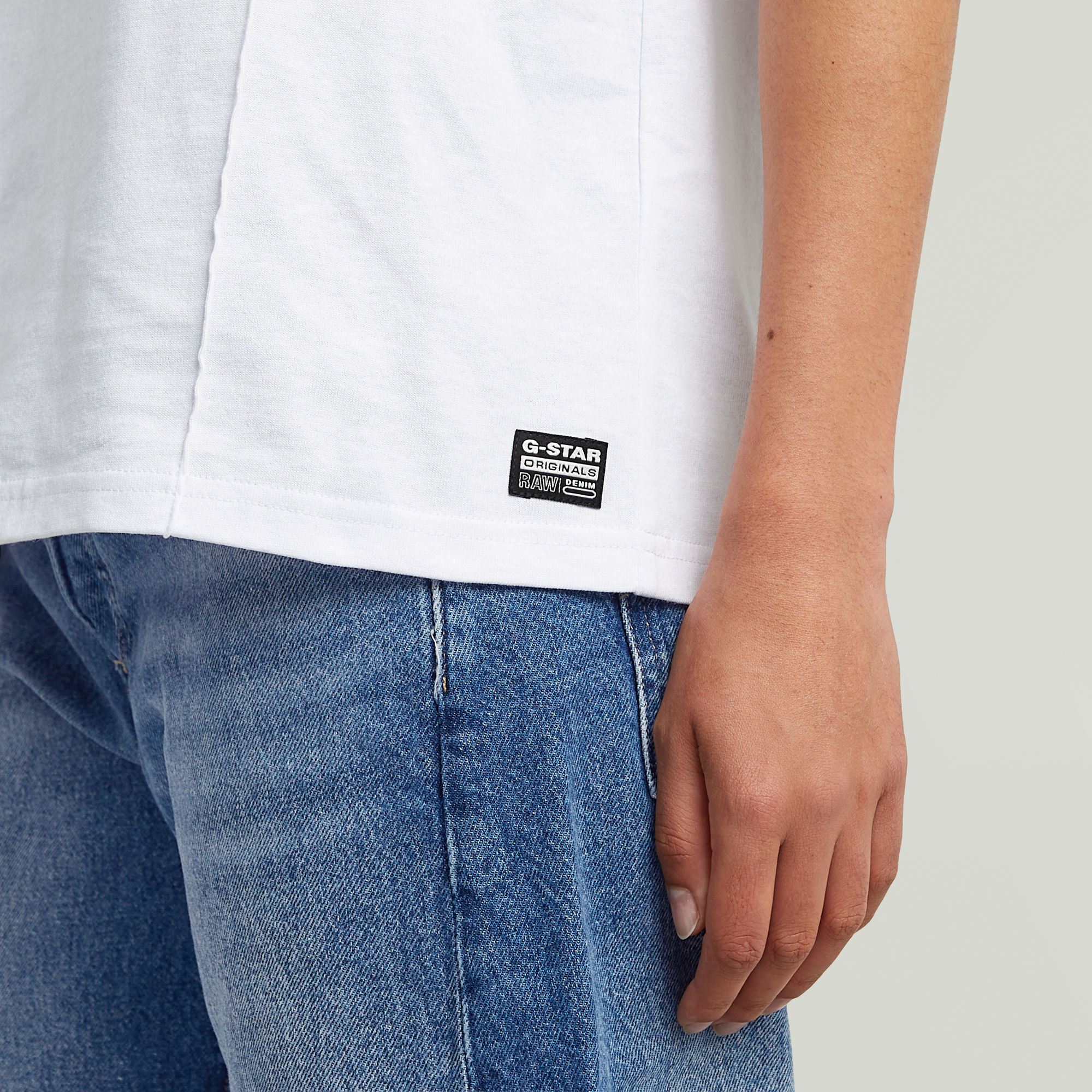 G-Star RAW Constructed Loose T-shirt Wit Dames