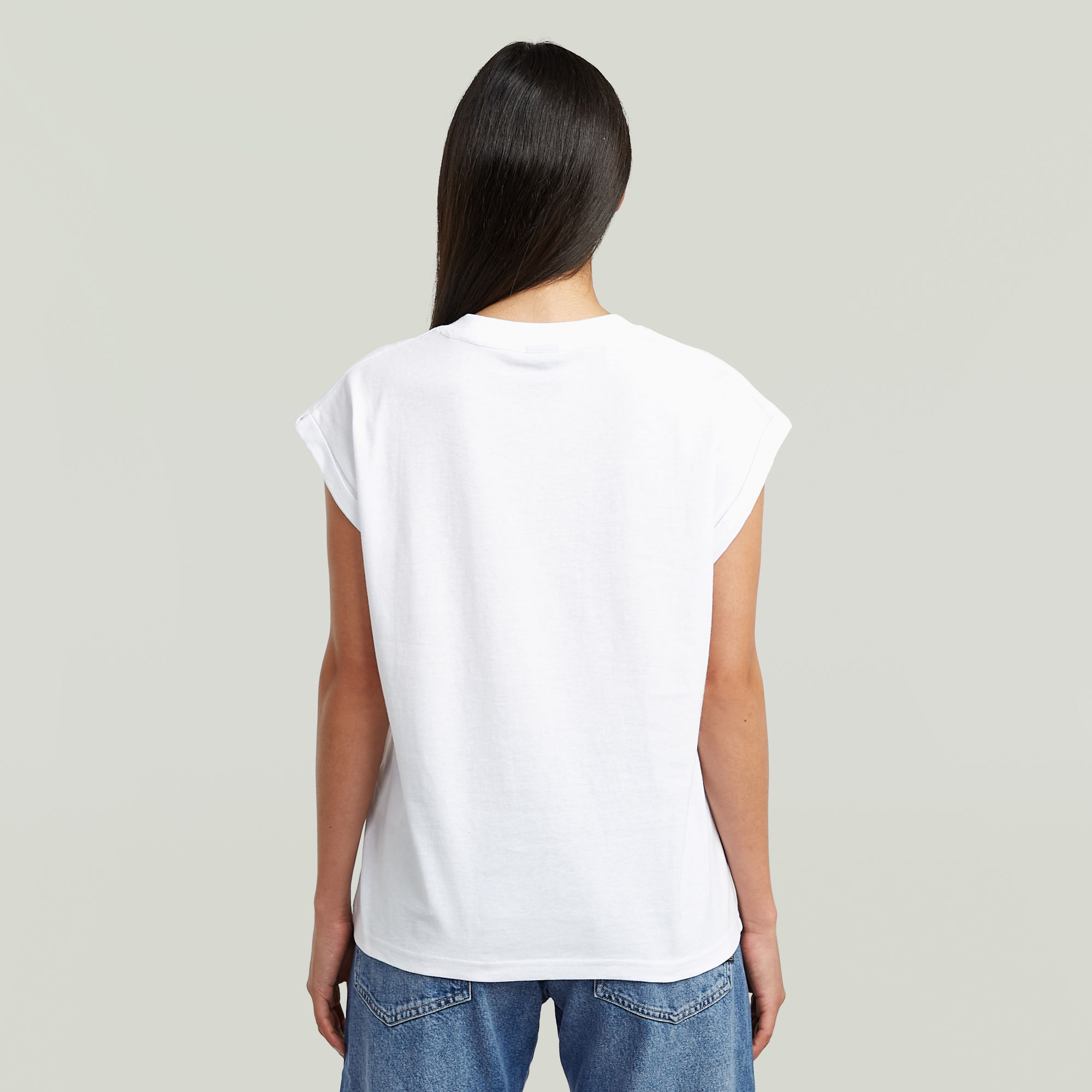 G-Star RAW Constructed Loose T-shirt Wit Dames