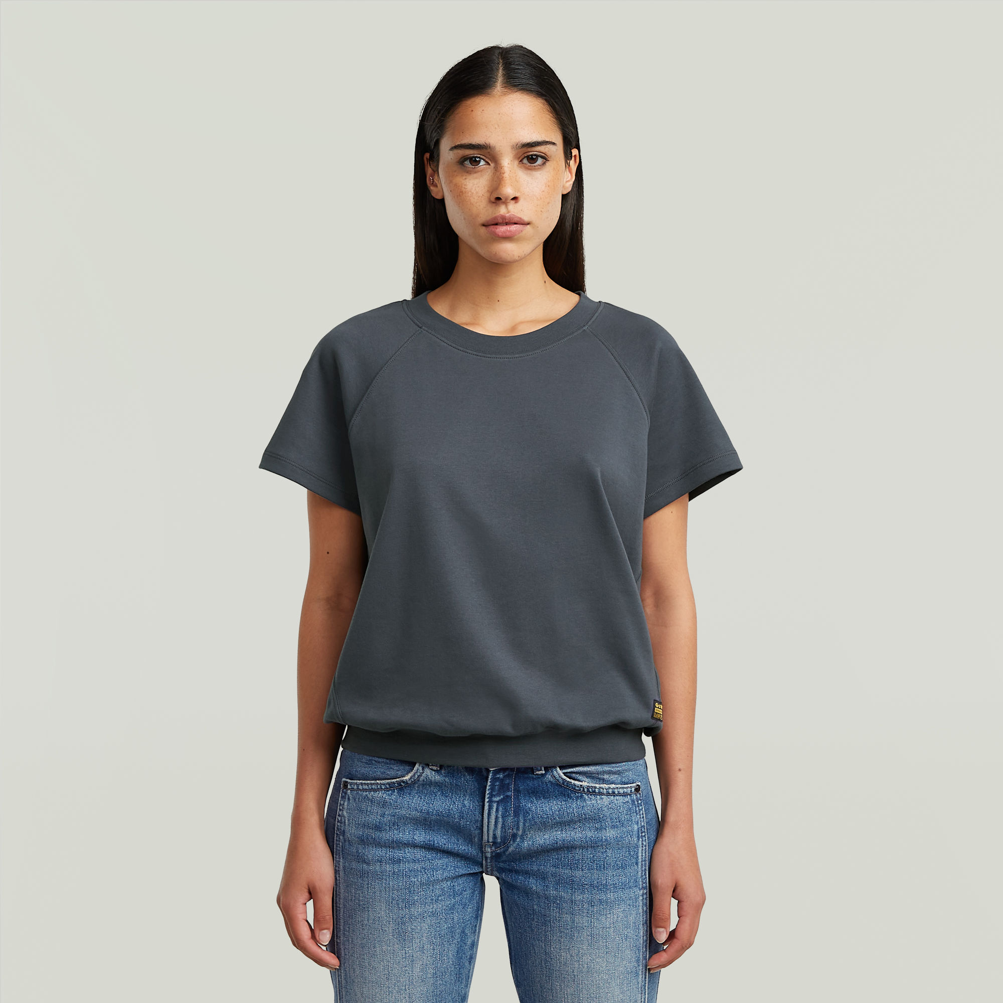 G-Star RAW Raglan T-shirt Donkerblauw Dames