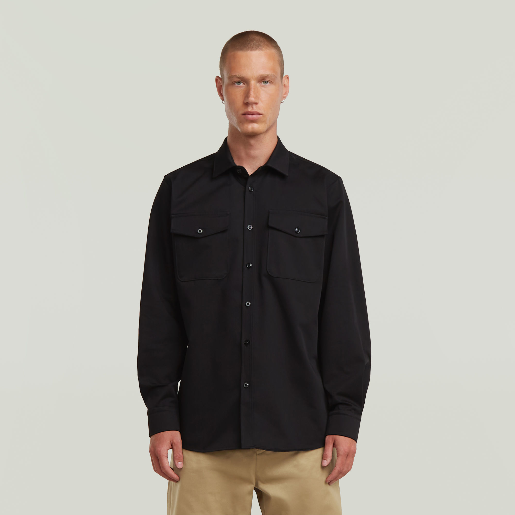 

G-S010 USN Shirt - Black - Men