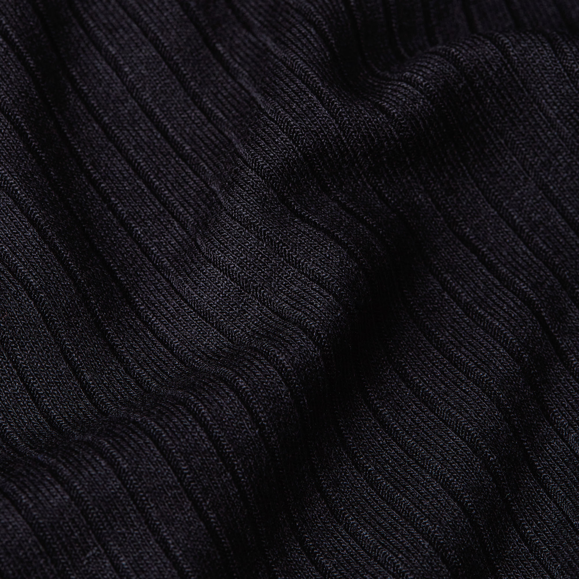 G-Star RAW Ribbed Slim Polo Zwart Dames