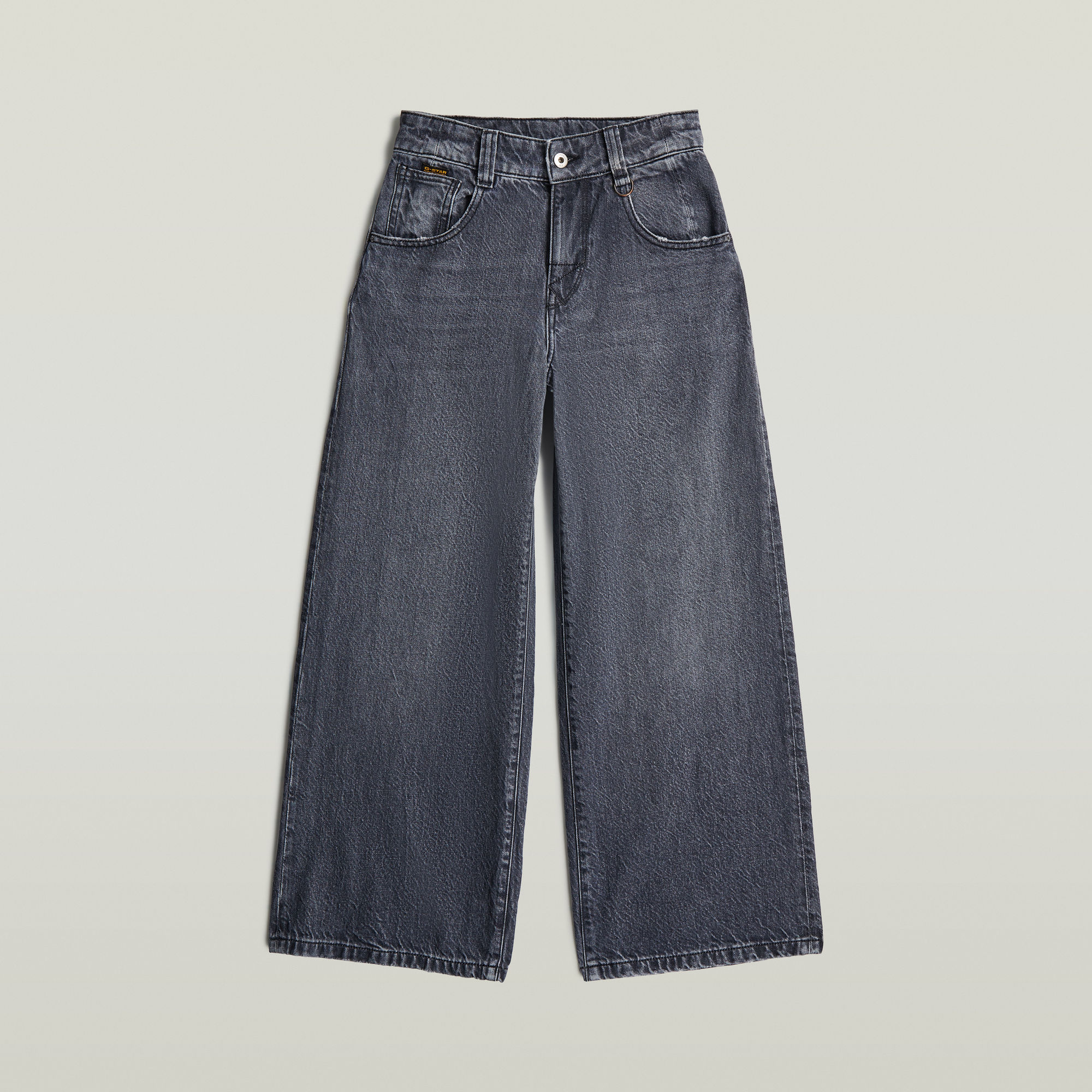 Thumbnail - Girls Skater High Loose Jeans - Dunkelblau - mädchen