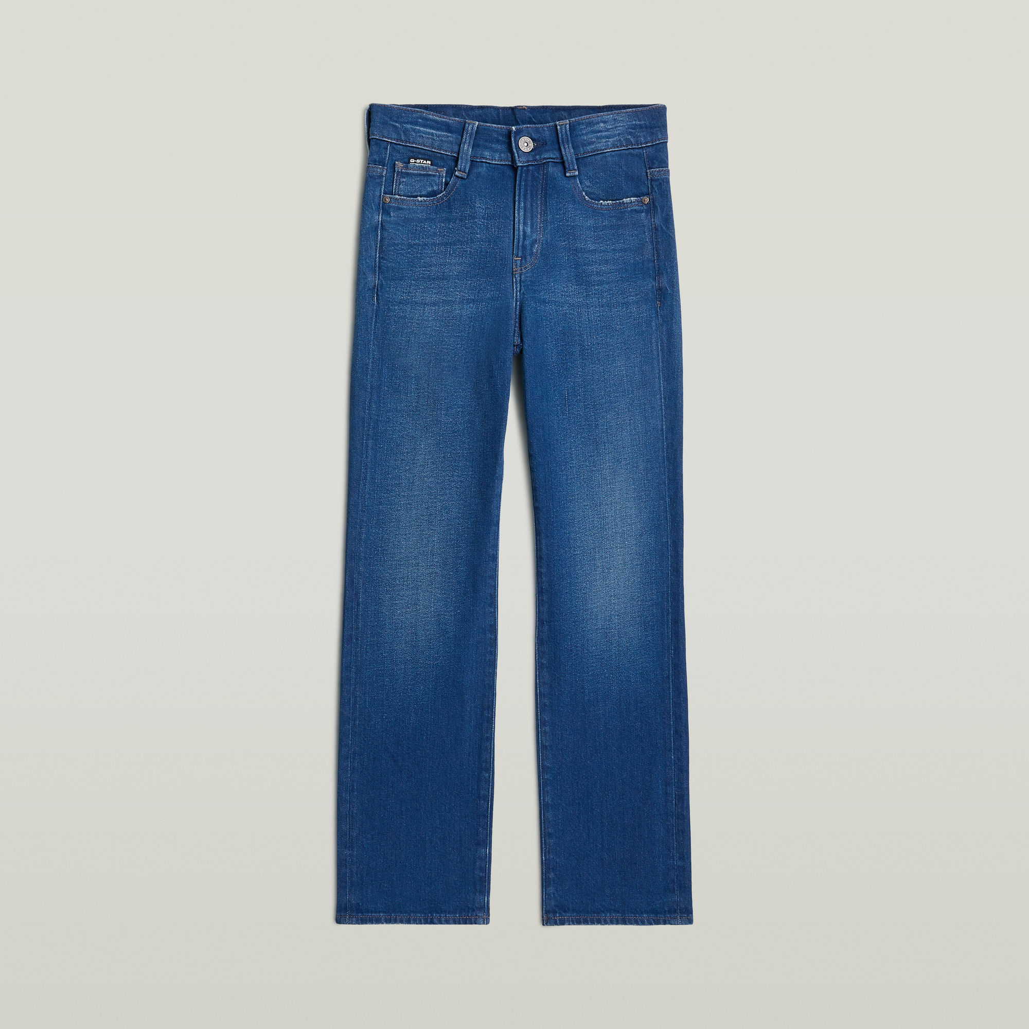 Thumbnail - Girls Strace Straight Jeans - Dunkelblau - mädchen