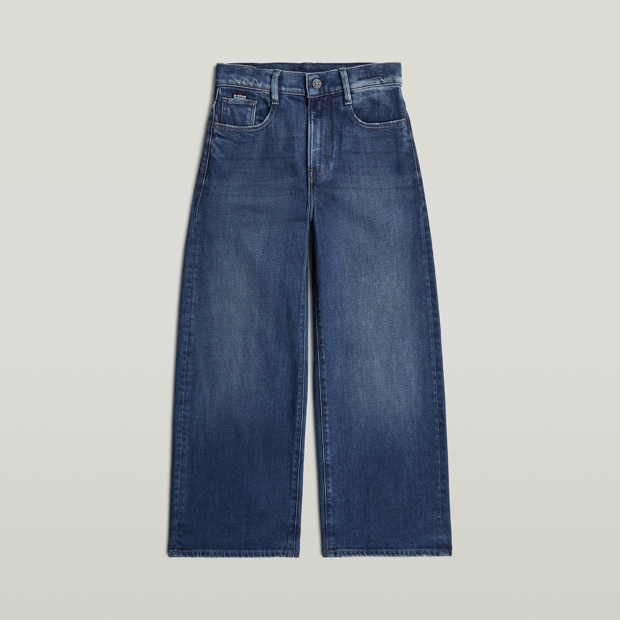 Thumbnail - Girls Deck 2.0 High Loose Jeans - Mittelblau - mädchen