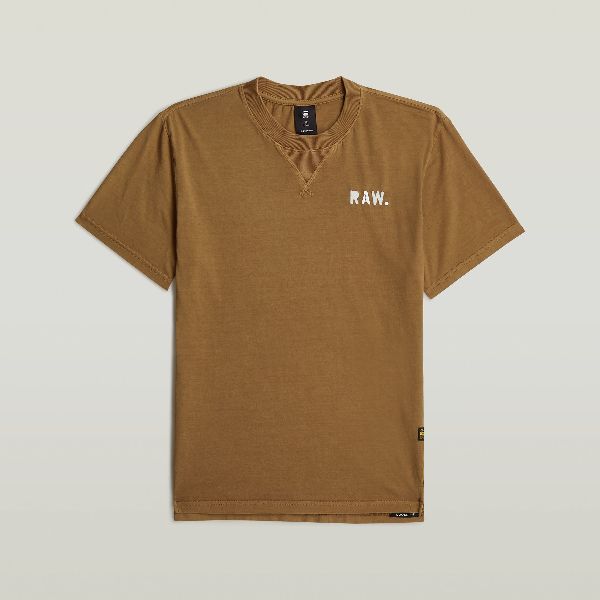 Thumbnail - Boys Nifous T-Shirt - Braun - jungen