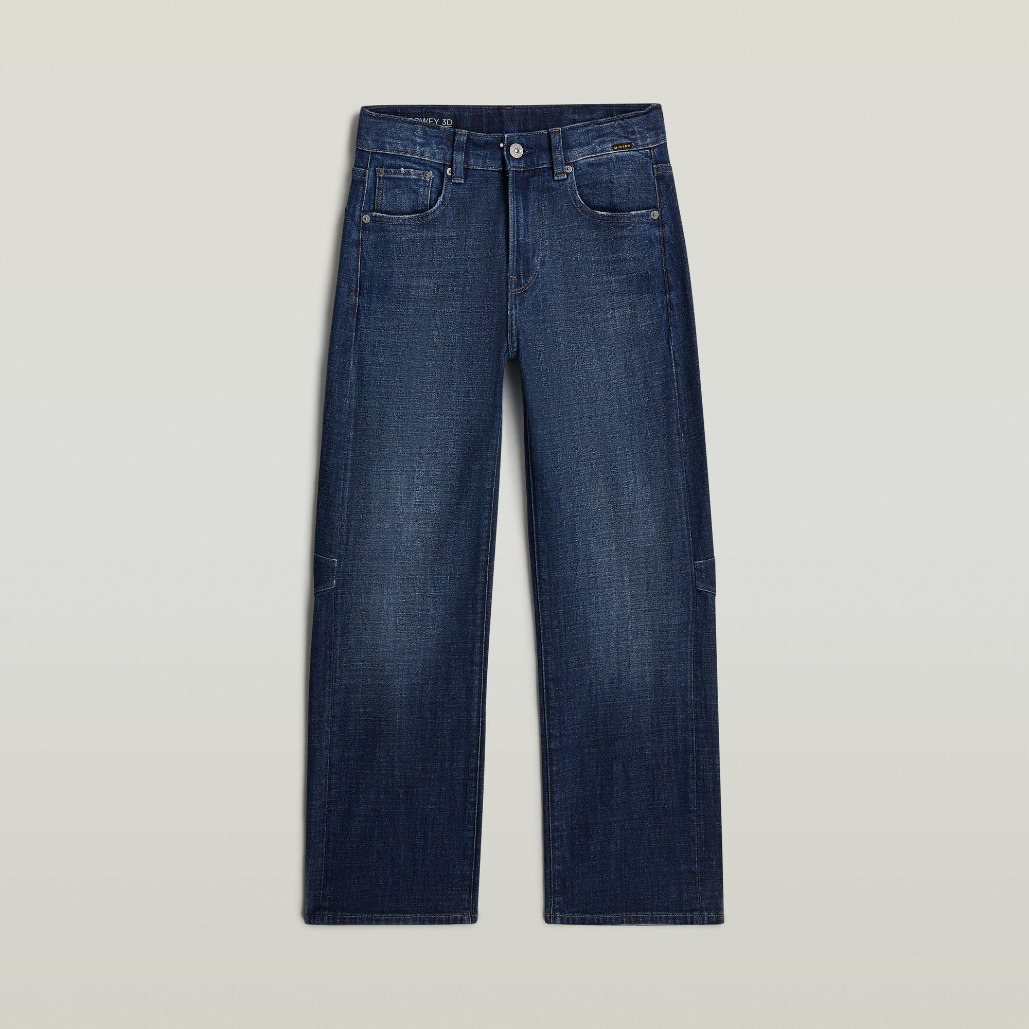 Thumbnail - Girls Bowey Boyfriend Jeans - Mittelblau - mädchen