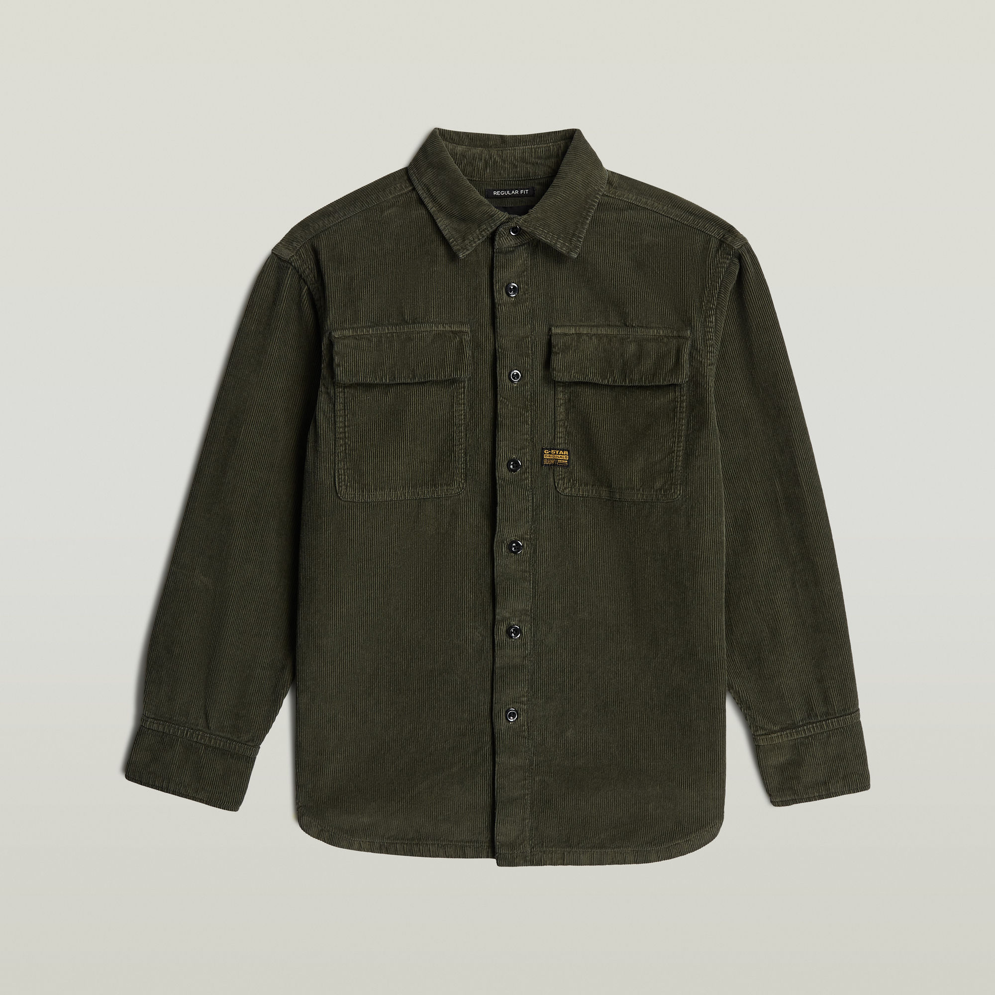 Thumbnail - Boys CPO Regular Shirt - Grün - jungen