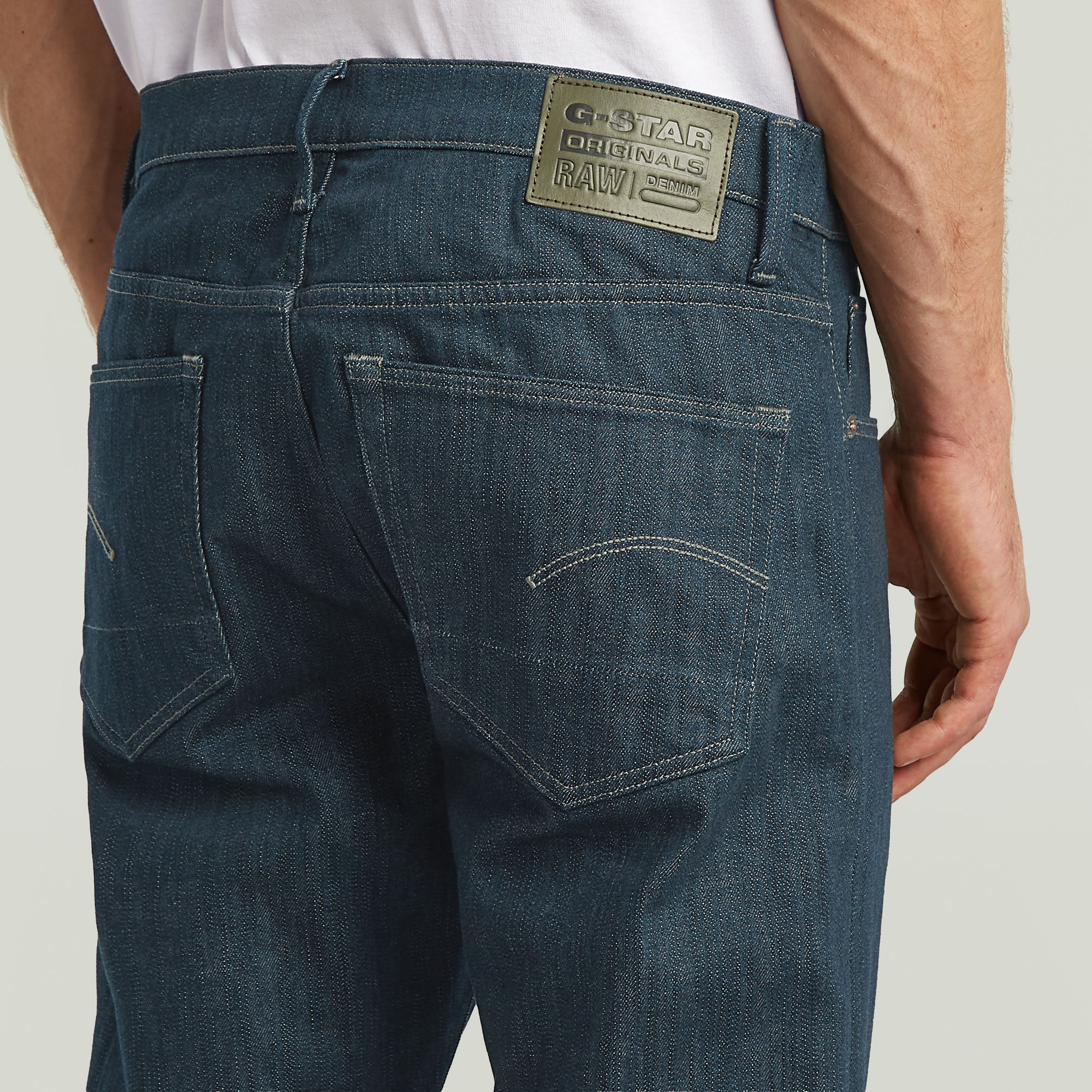 G-Star RAW 3301 Slim Neo Raw Jeans Donkerblauw Heren