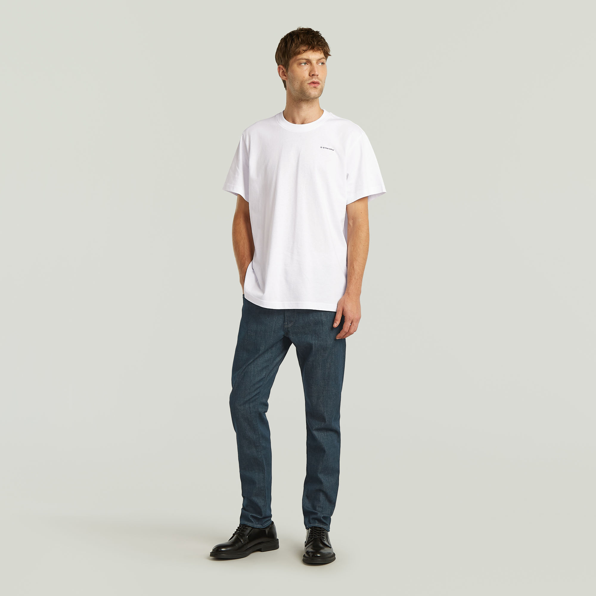 G-Star RAW 3301 Slim Neo Raw Jeans Donkerblauw Heren