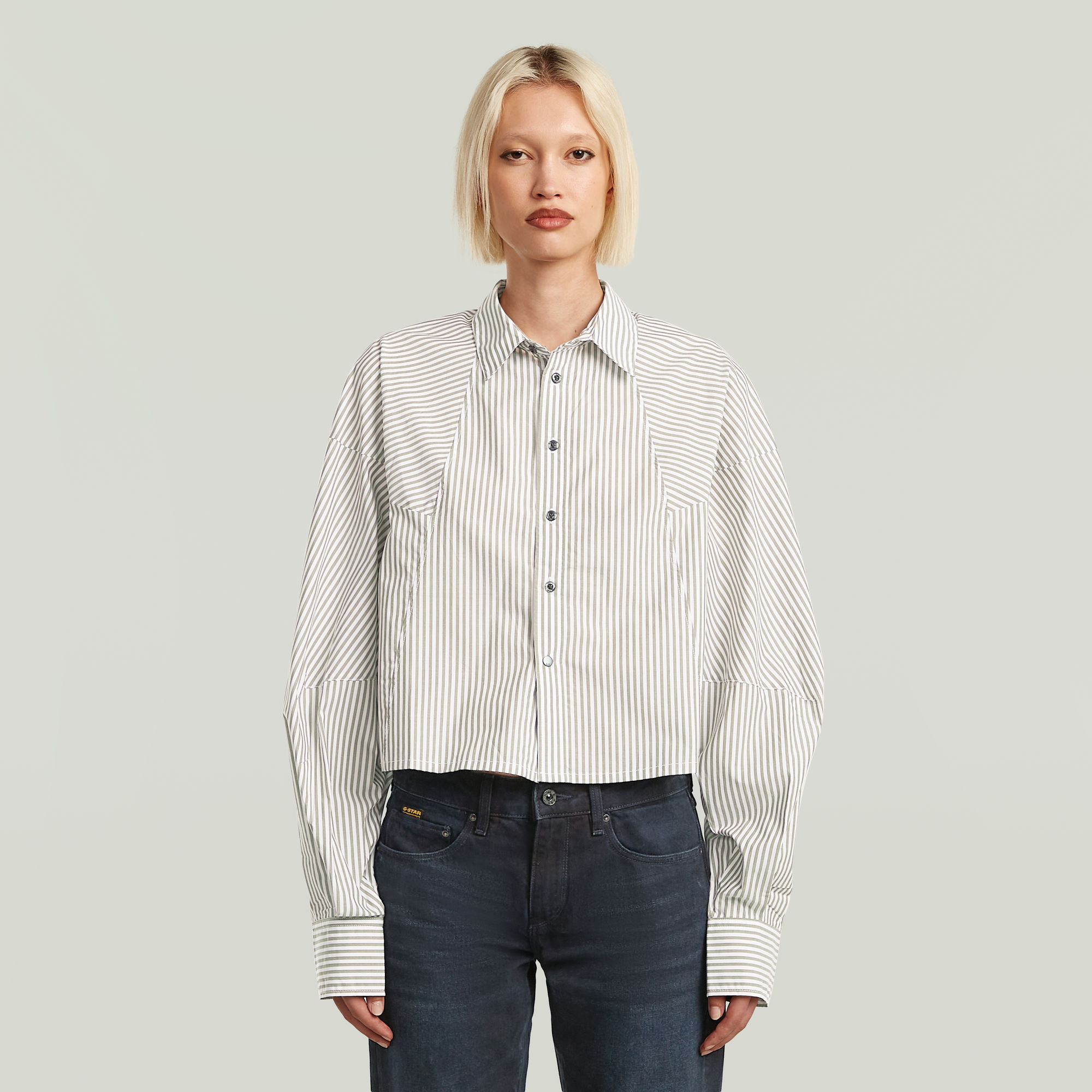 G-Star RAW Macro Balloon Overhemd - Meerkleurig - Dames