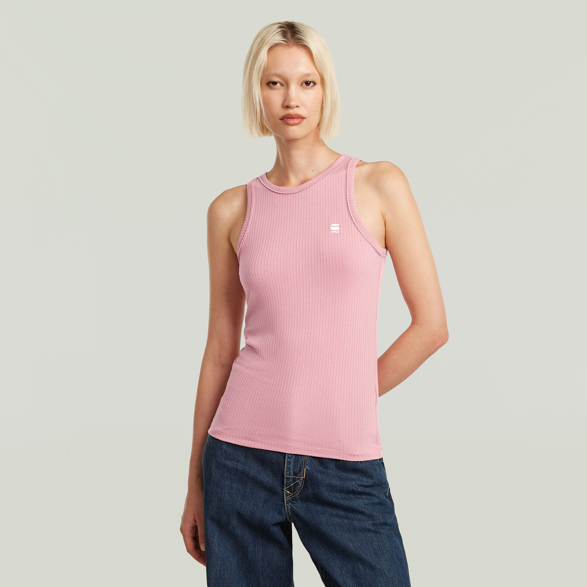 G-Star RAW Base Tanktop Roze Dames
