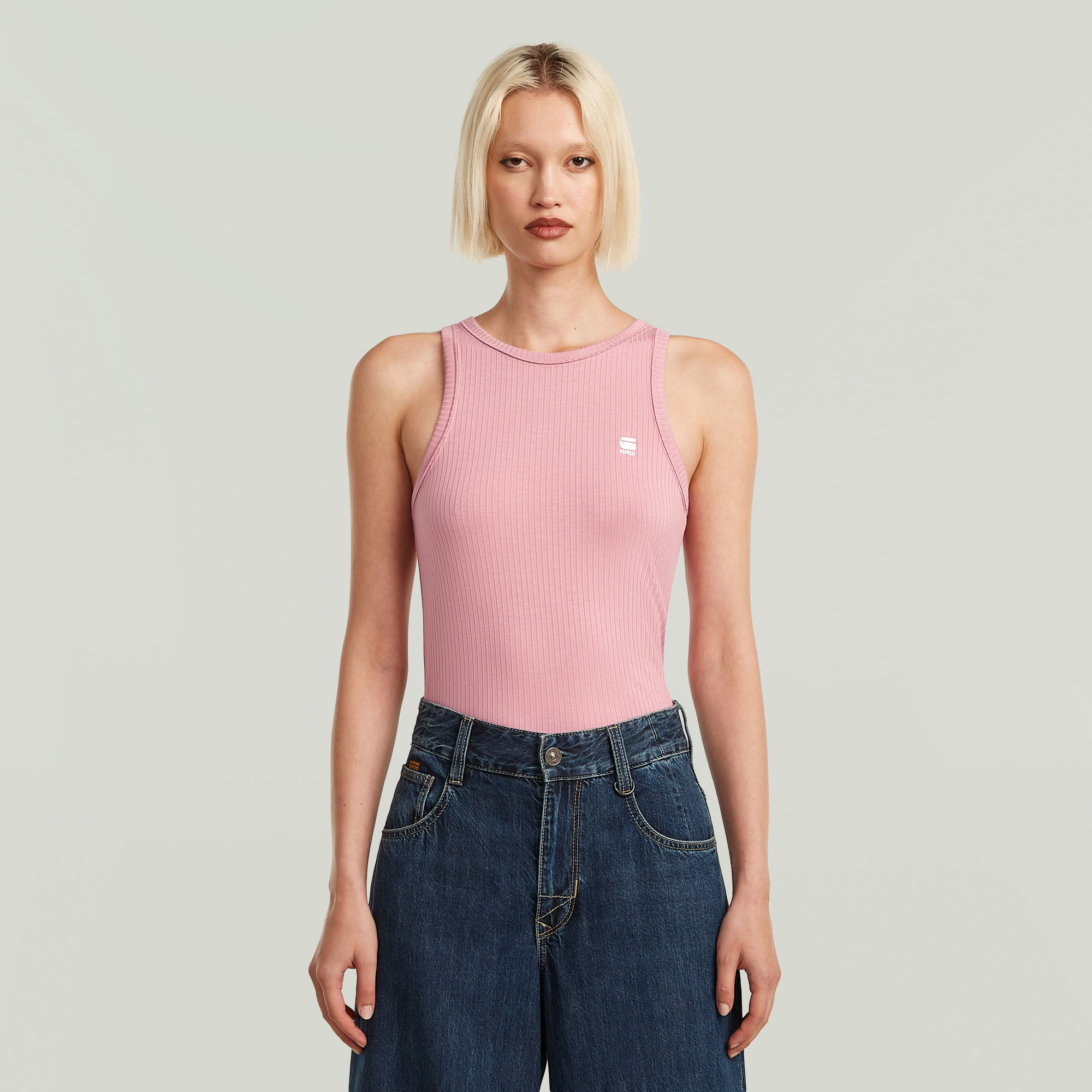 G-Star RAW Base Tanktop Roze Dames