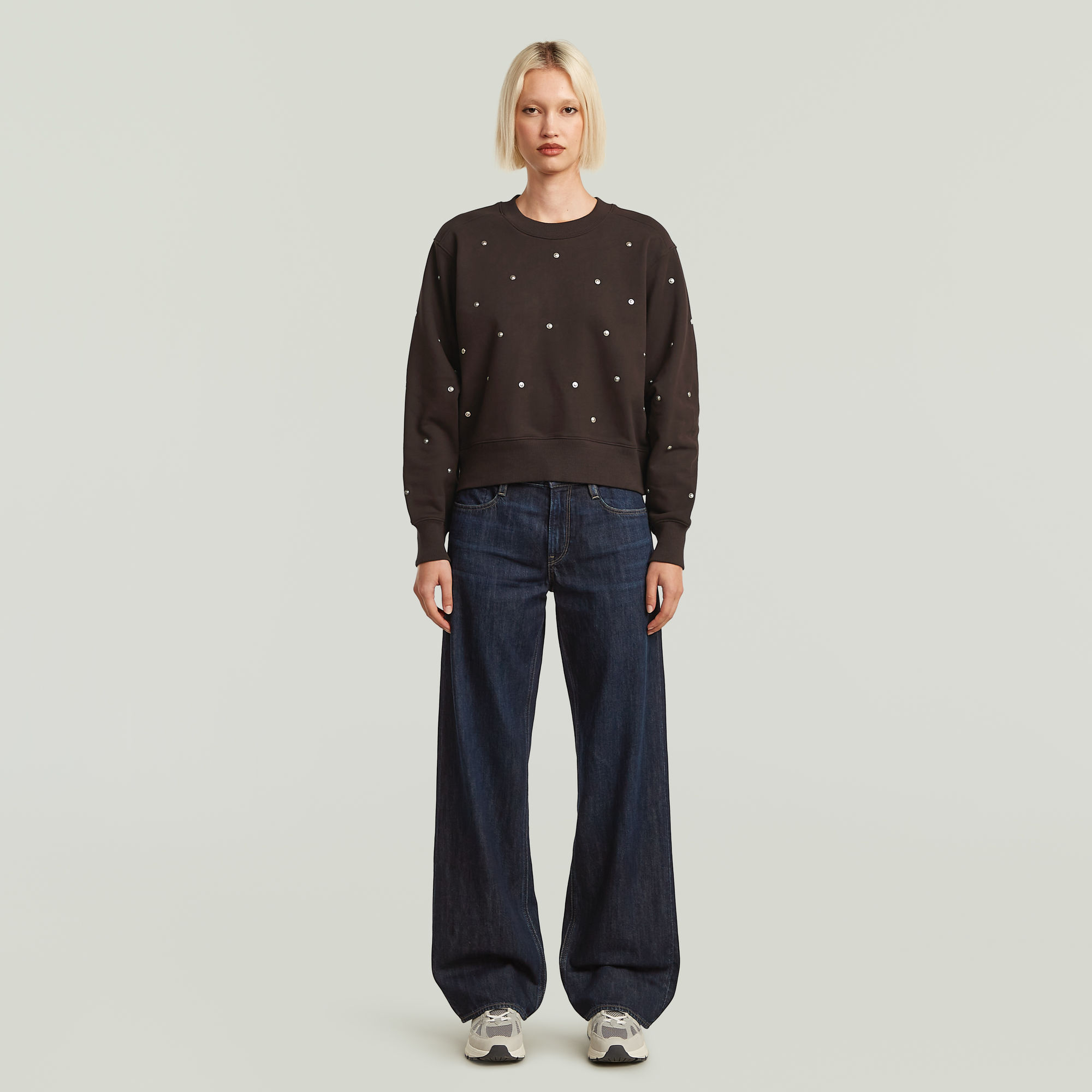 Thumbnail - Heritage Hardware Loose Sweater - Braun - Damen