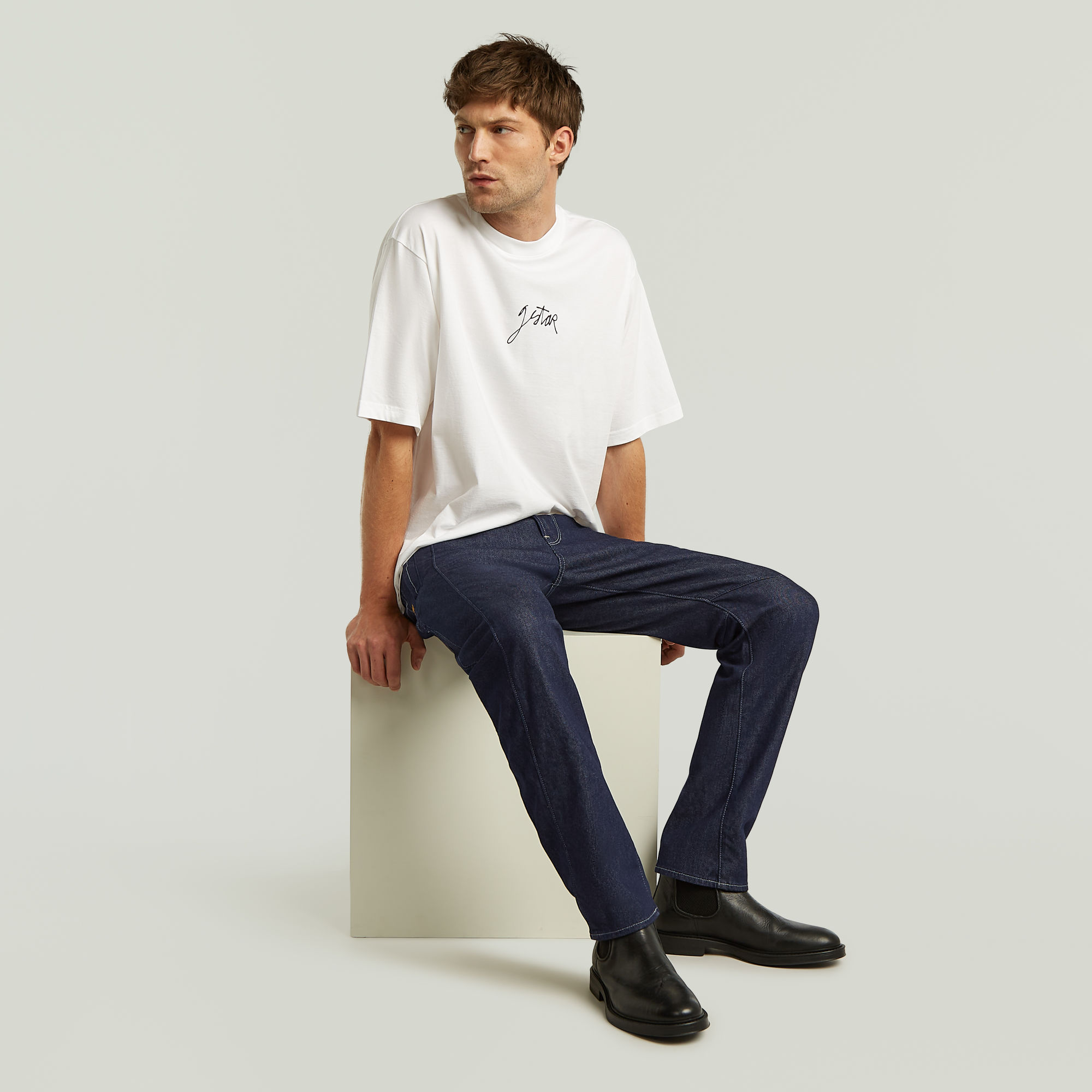 G-Star RAW Contor 3D Slim Neo Raw Jeans Donkerblauw Heren