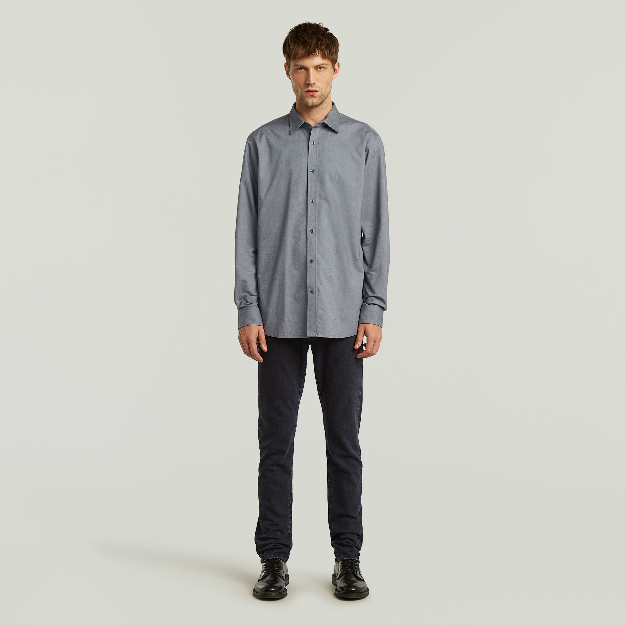 Thumbnail - 3301 Slim Jeans - Schwarz - Herren