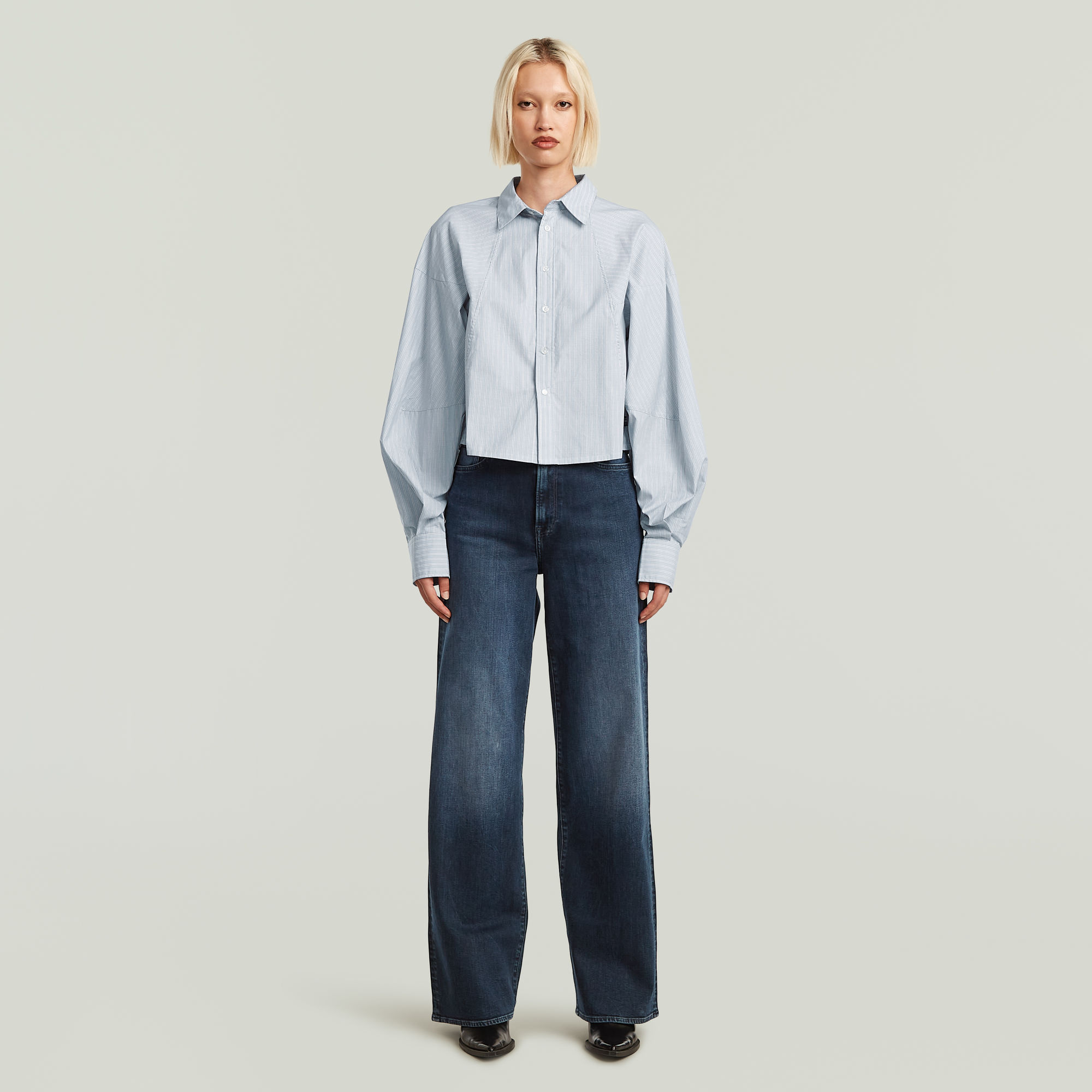 G-Star RAW Macro Balloon Overhemd Meerkleurig Dames
