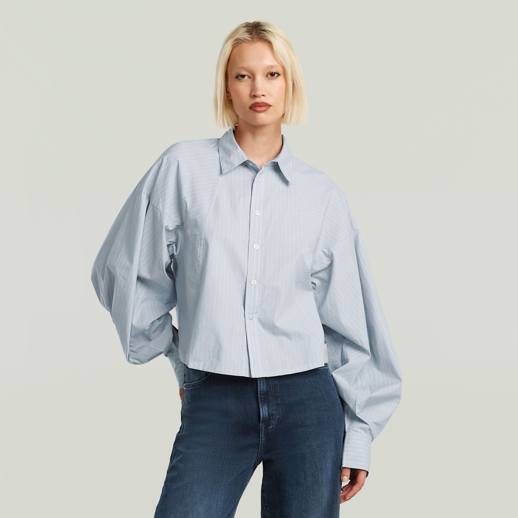G-Star RAW Macro Balloon Overhemd Meerkleurig Dames