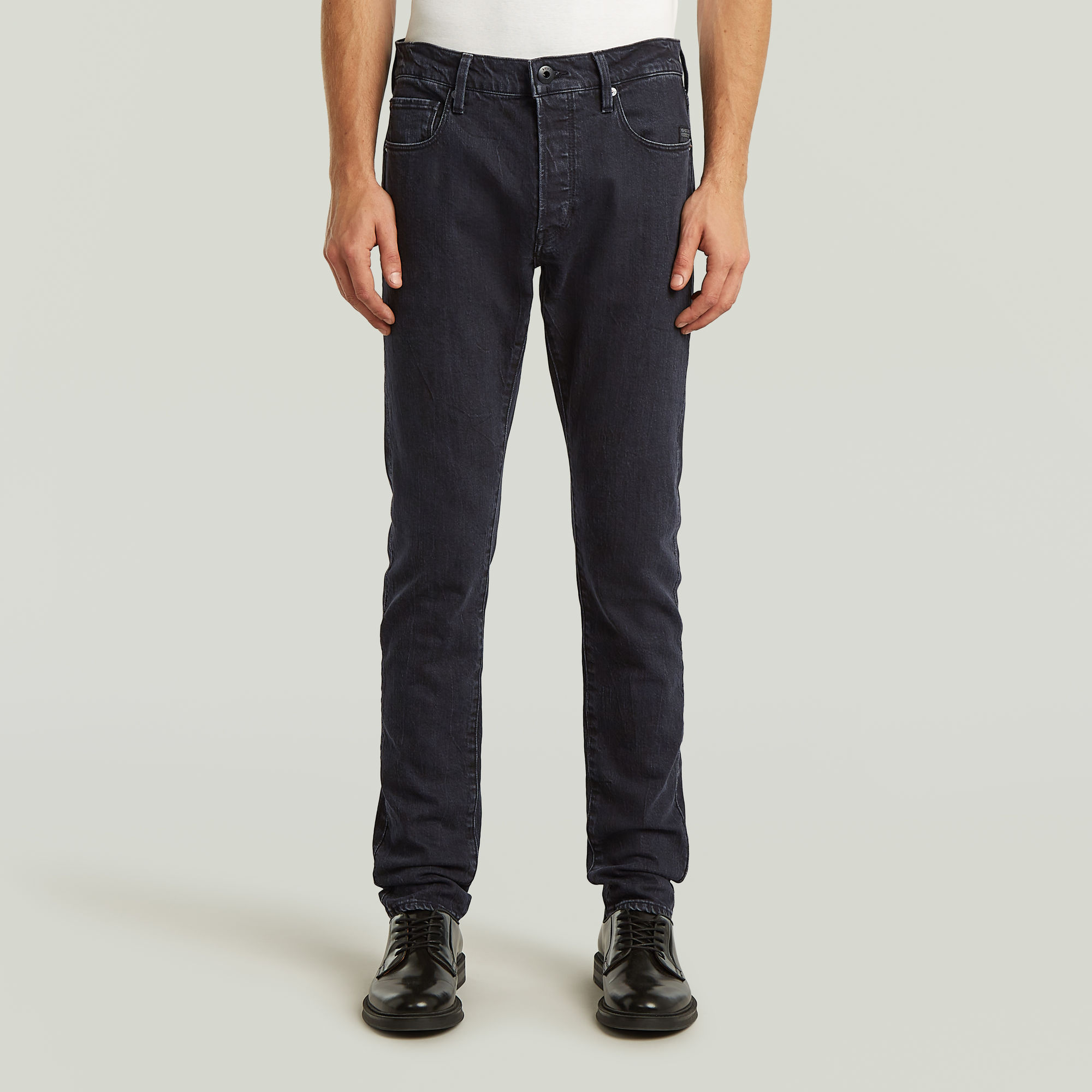 3301 Slim Jeans - Schwarz - Herren