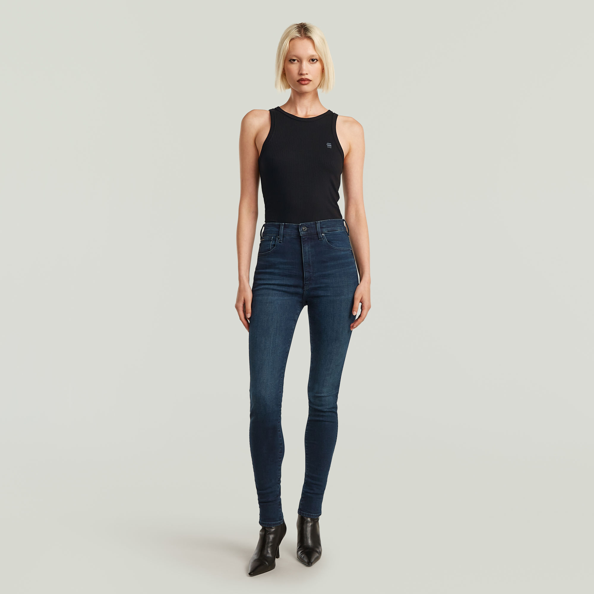 G-Star RAW Base Tanktop Zwart Dames