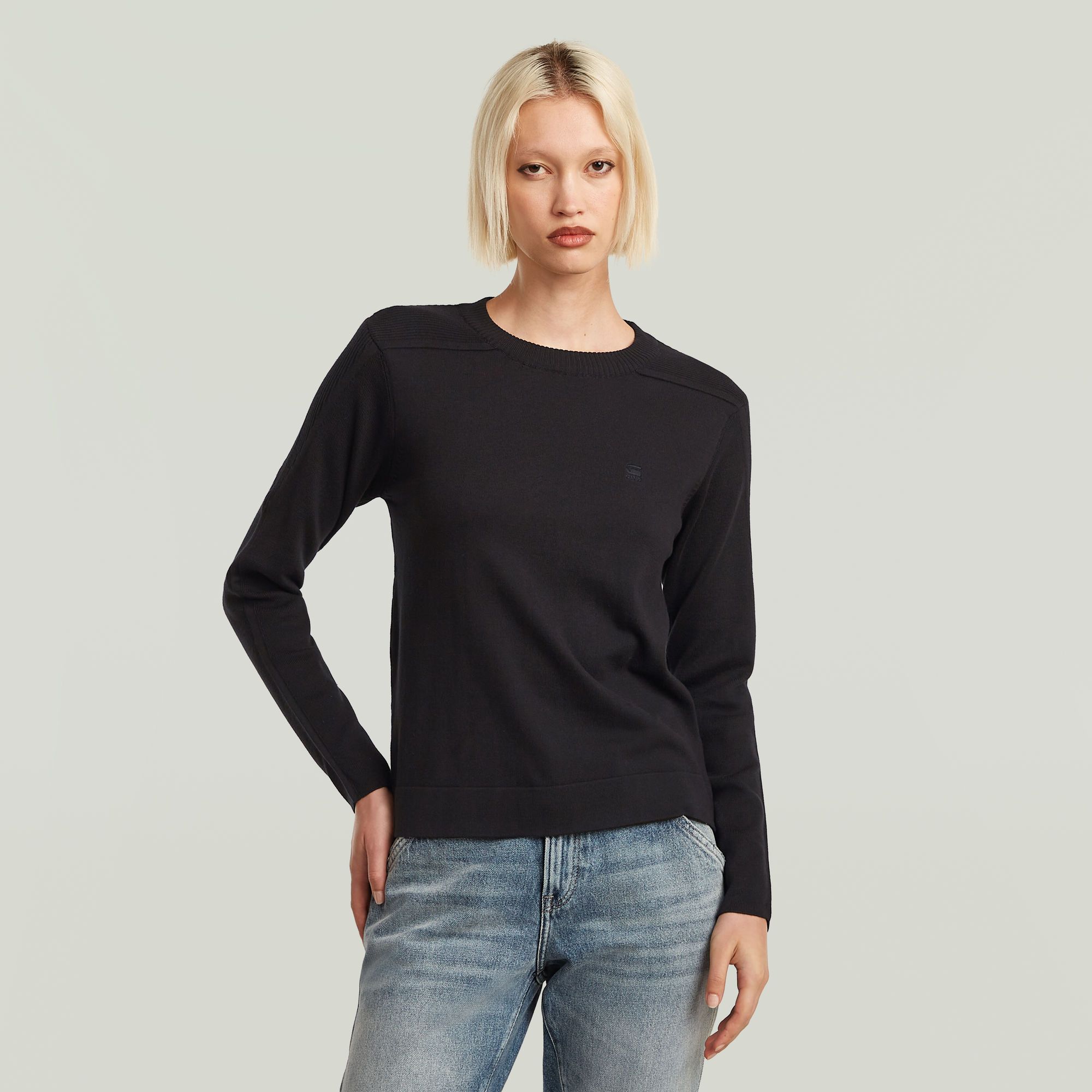 G-Star RAW Core Gebreide Trui Zwart Dames