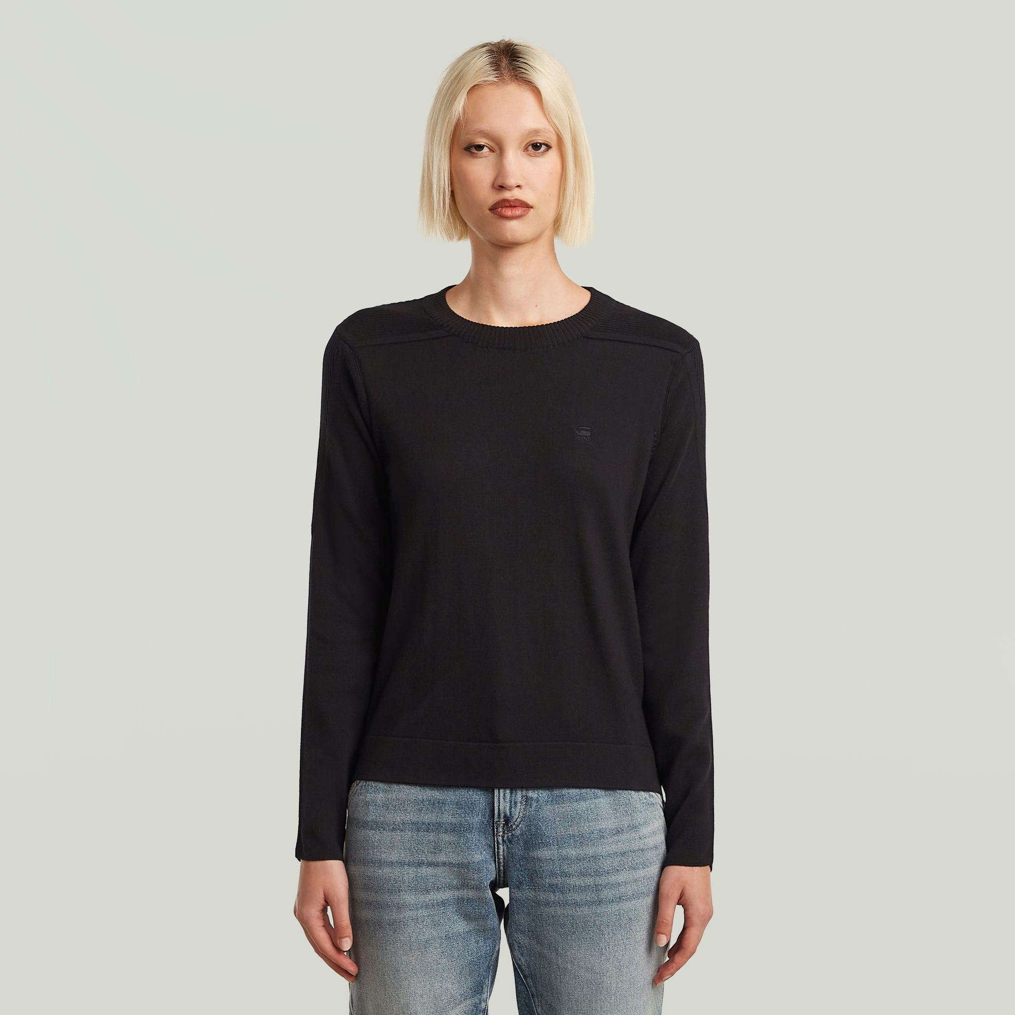 Pull Core Knit - Noir - Femmes - G-Star RAW - Modalova