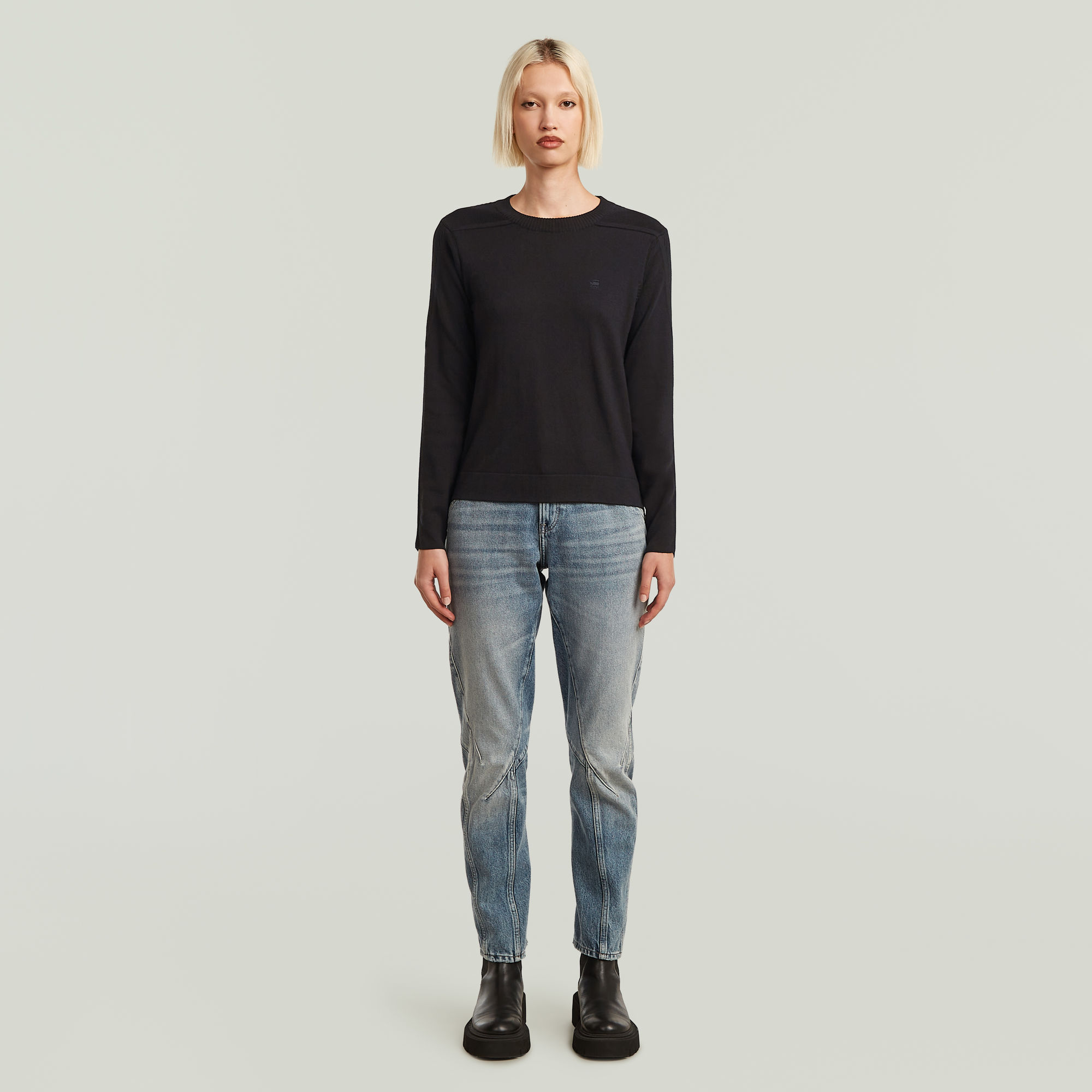 G-Star RAW Core Gebreide Trui Zwart Dames