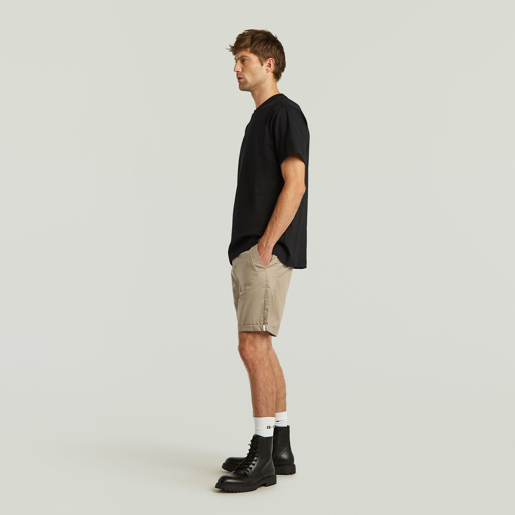 G-Star RAW Bronson Straight Short Beige Heren
