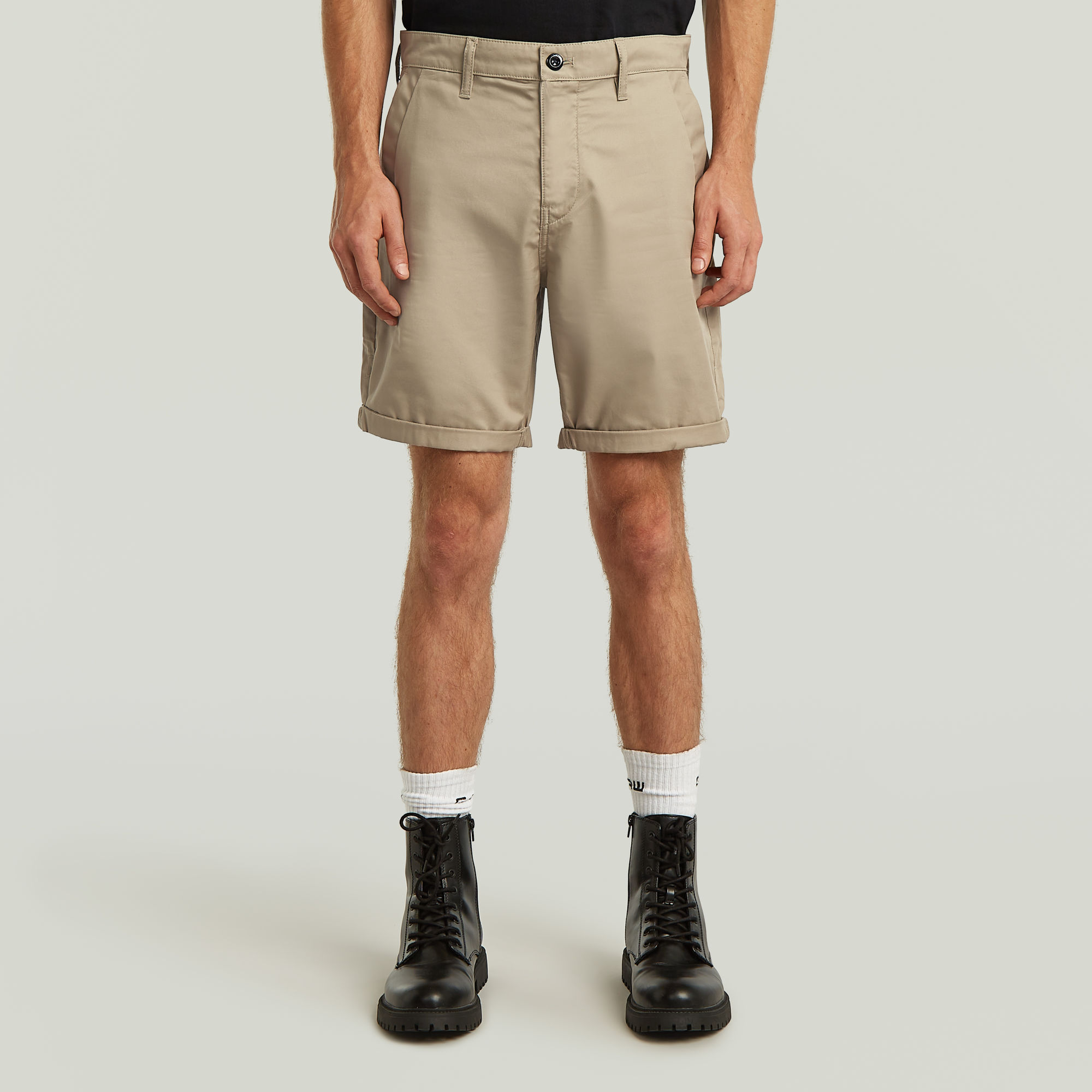 G-Star RAW Bronson Straight Short - Beige - Heren