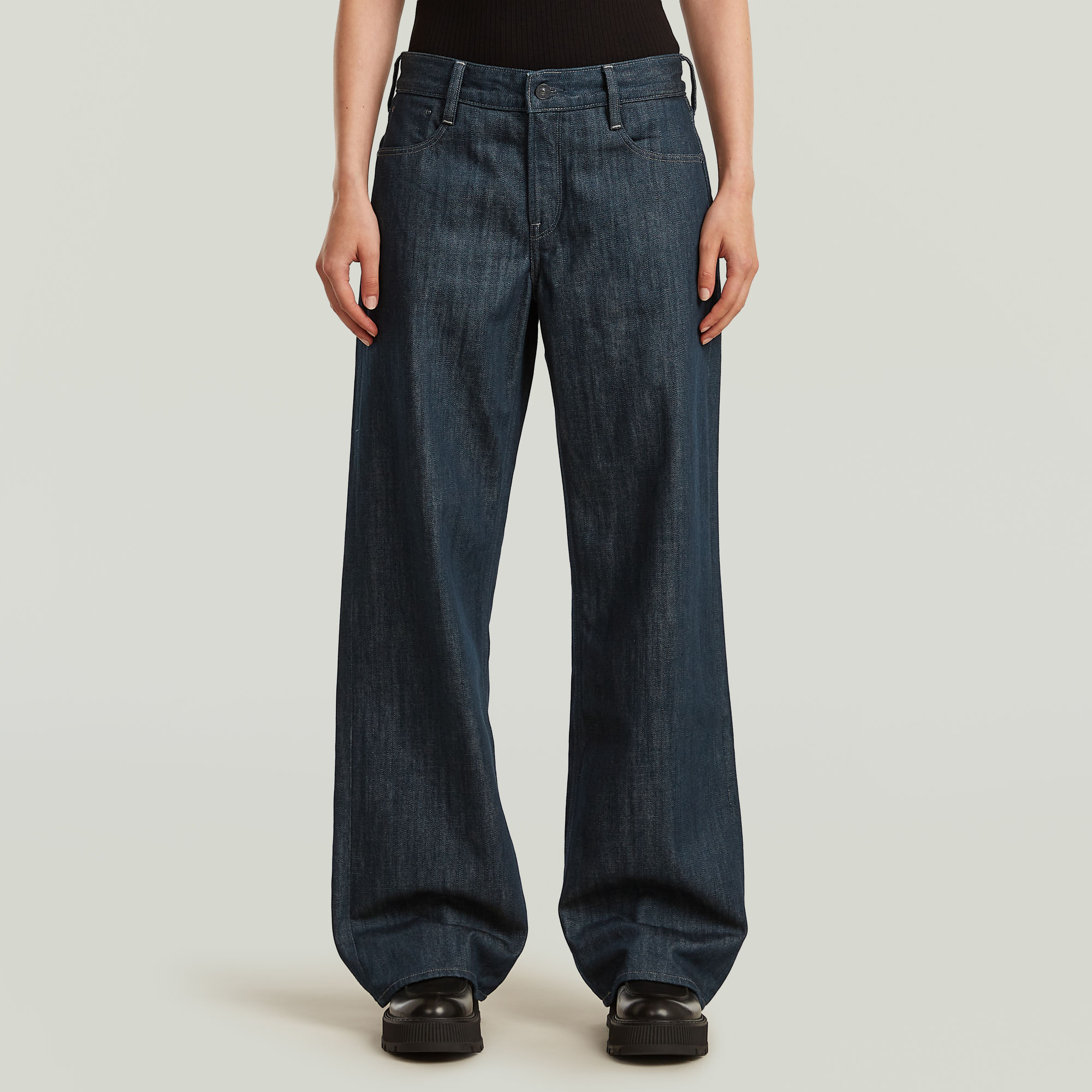 G-Star RAW Judee Loose Jeans - Donkerblauw - Dames