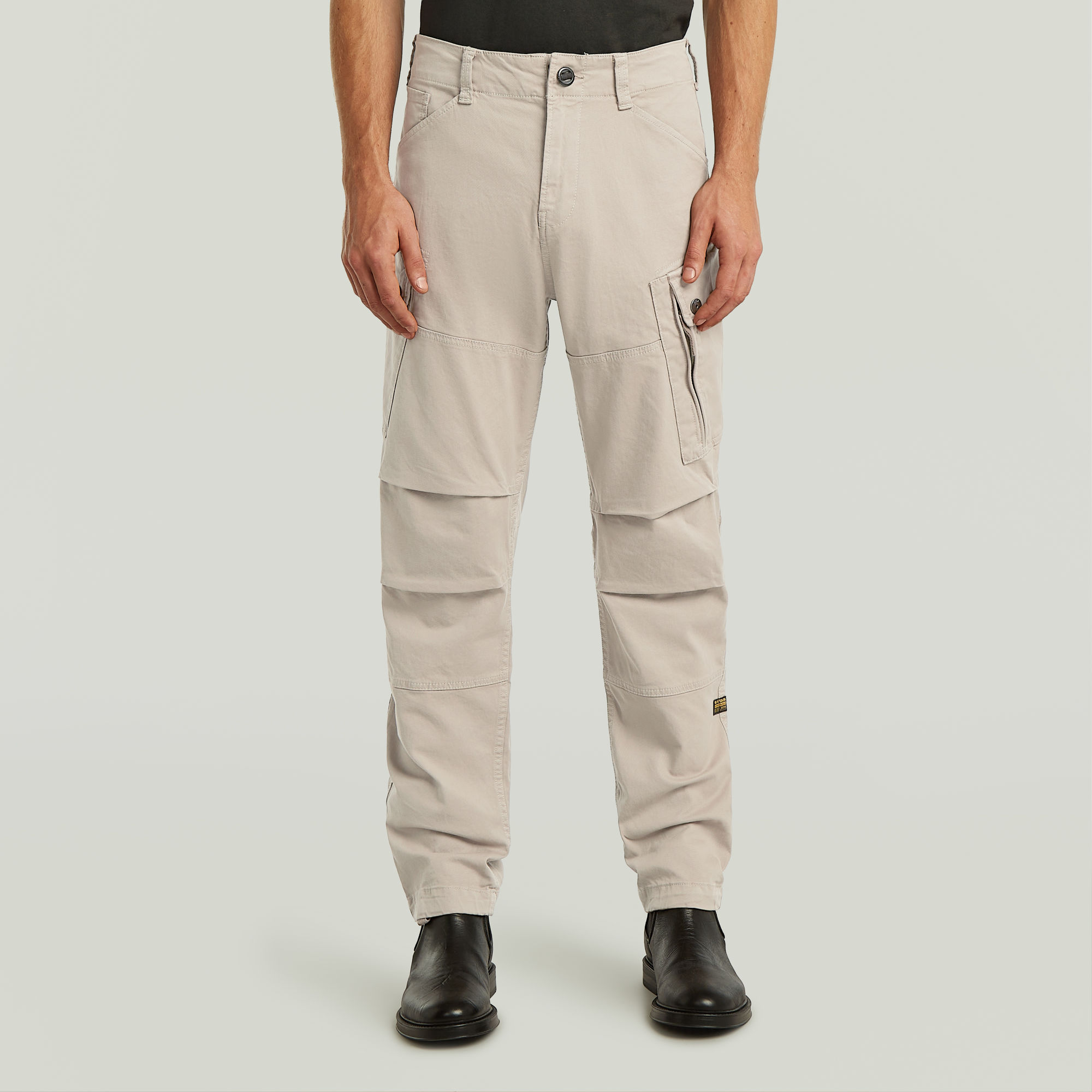 Roxic Zip Straight Tapered Hose - Beige - Herren