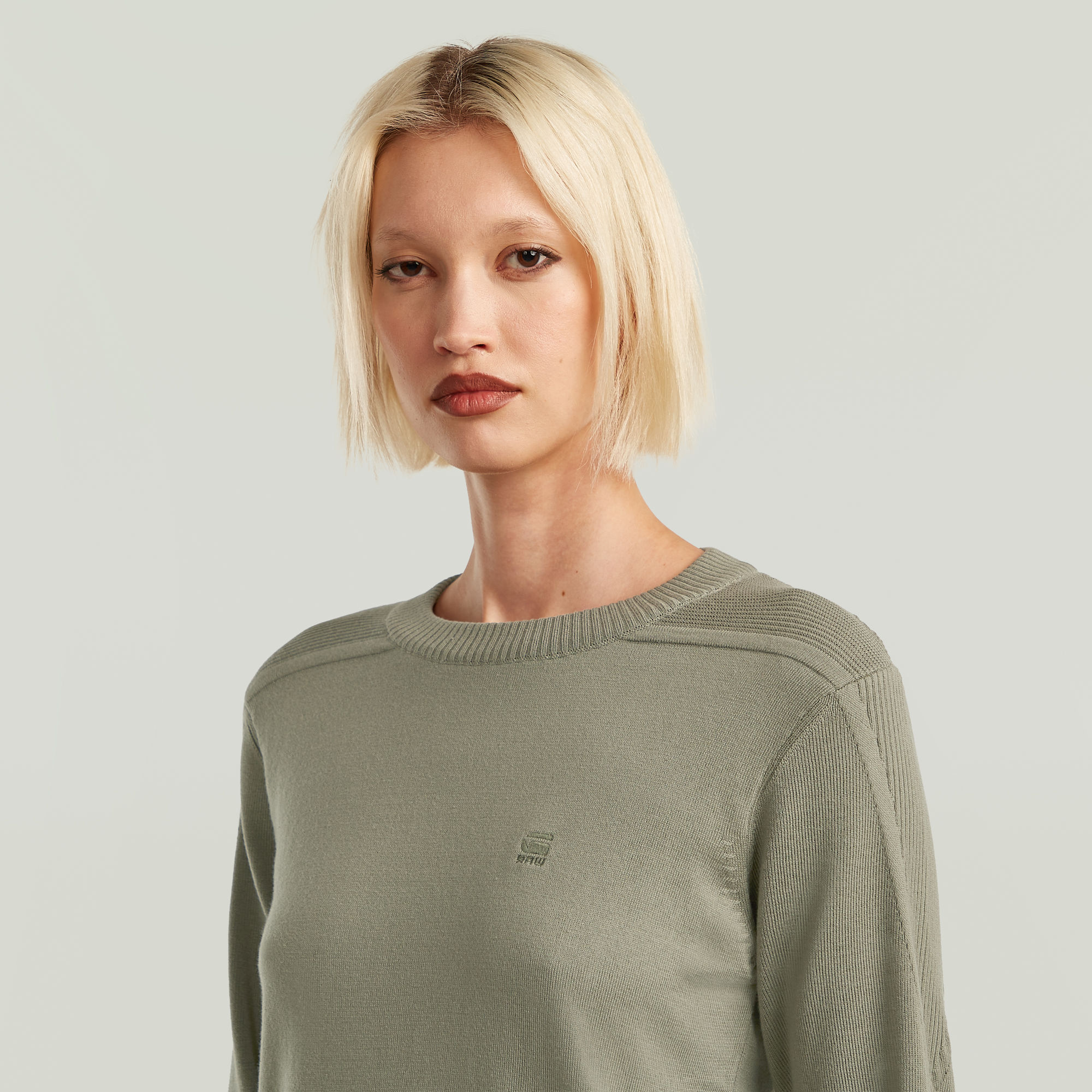 G-Star RAW Core Gebreide Trui Groen Dames