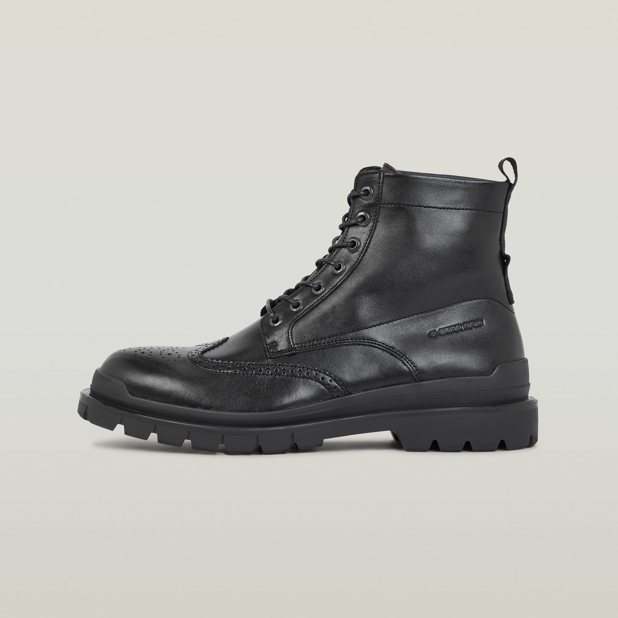 G-Star RAW Blake High Brogue Boots - Zwart - Heren