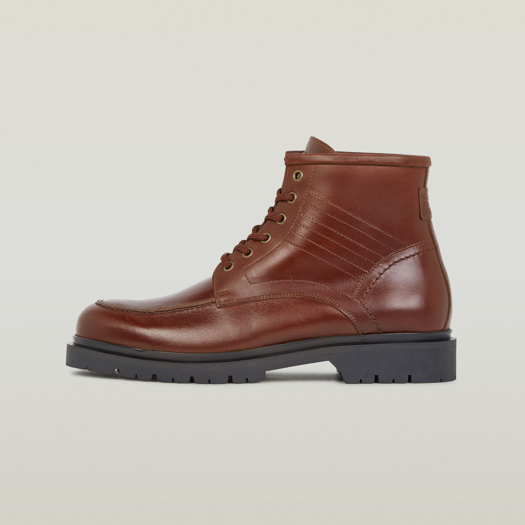 G-Star RAW Tyler Boot Mid MOQ Lea - Rood - Heren