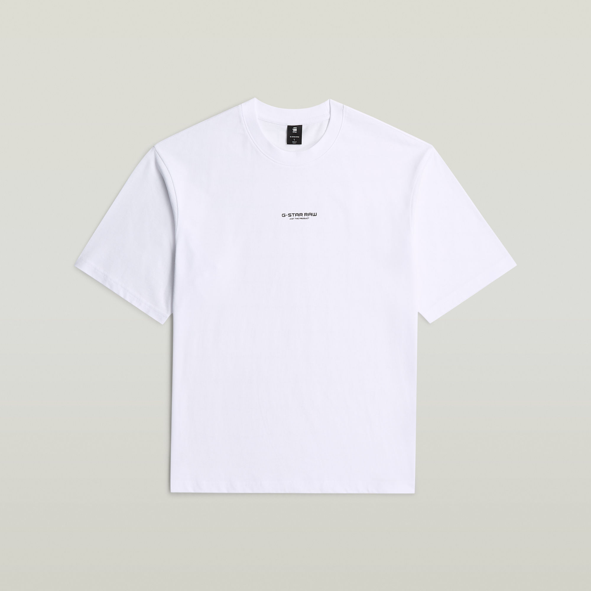 G-Star RAW Center Chest Boxy T-Shirt - Wit - Heren