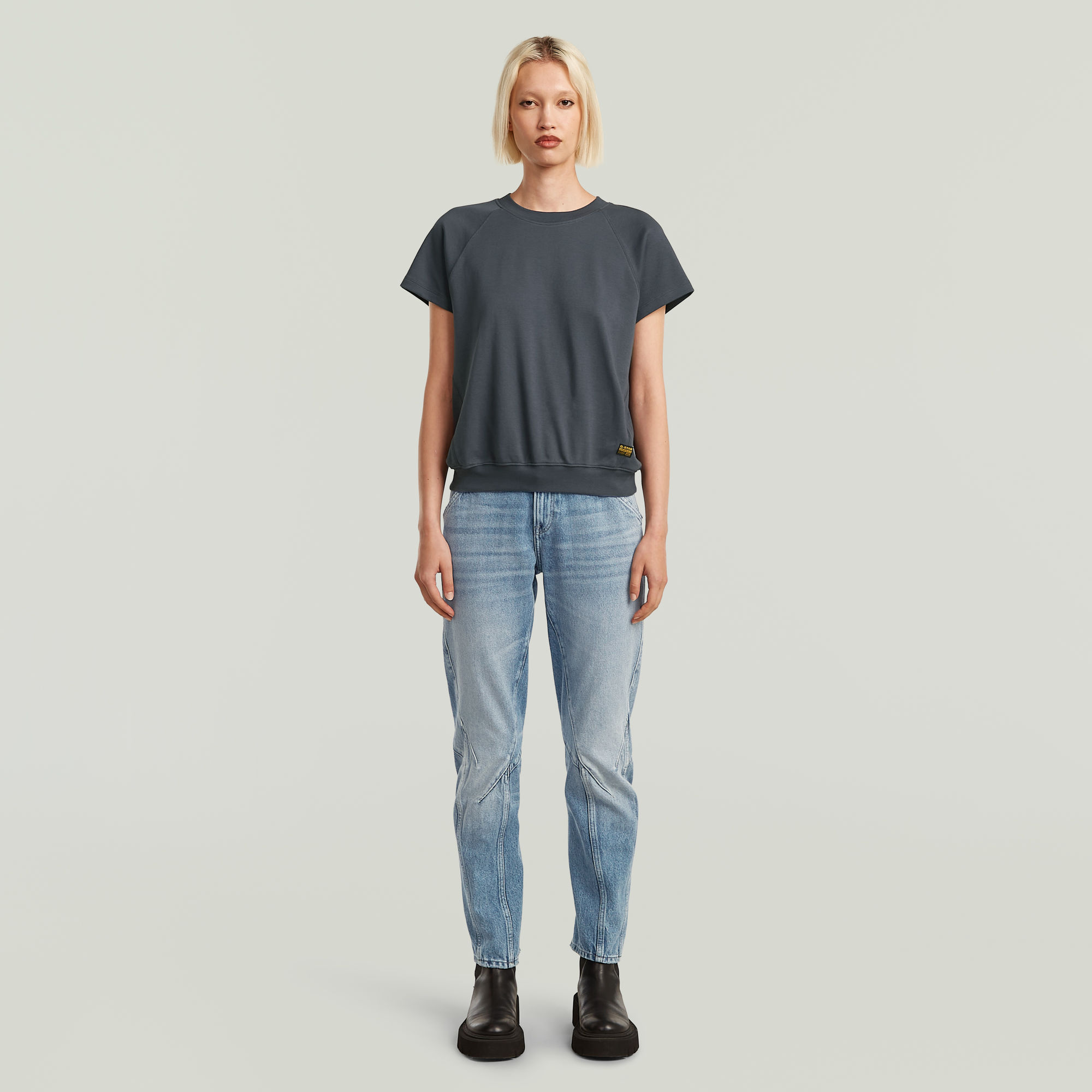 Thumbnail - Kitoh Slim Jeans - Hellblau - Damen