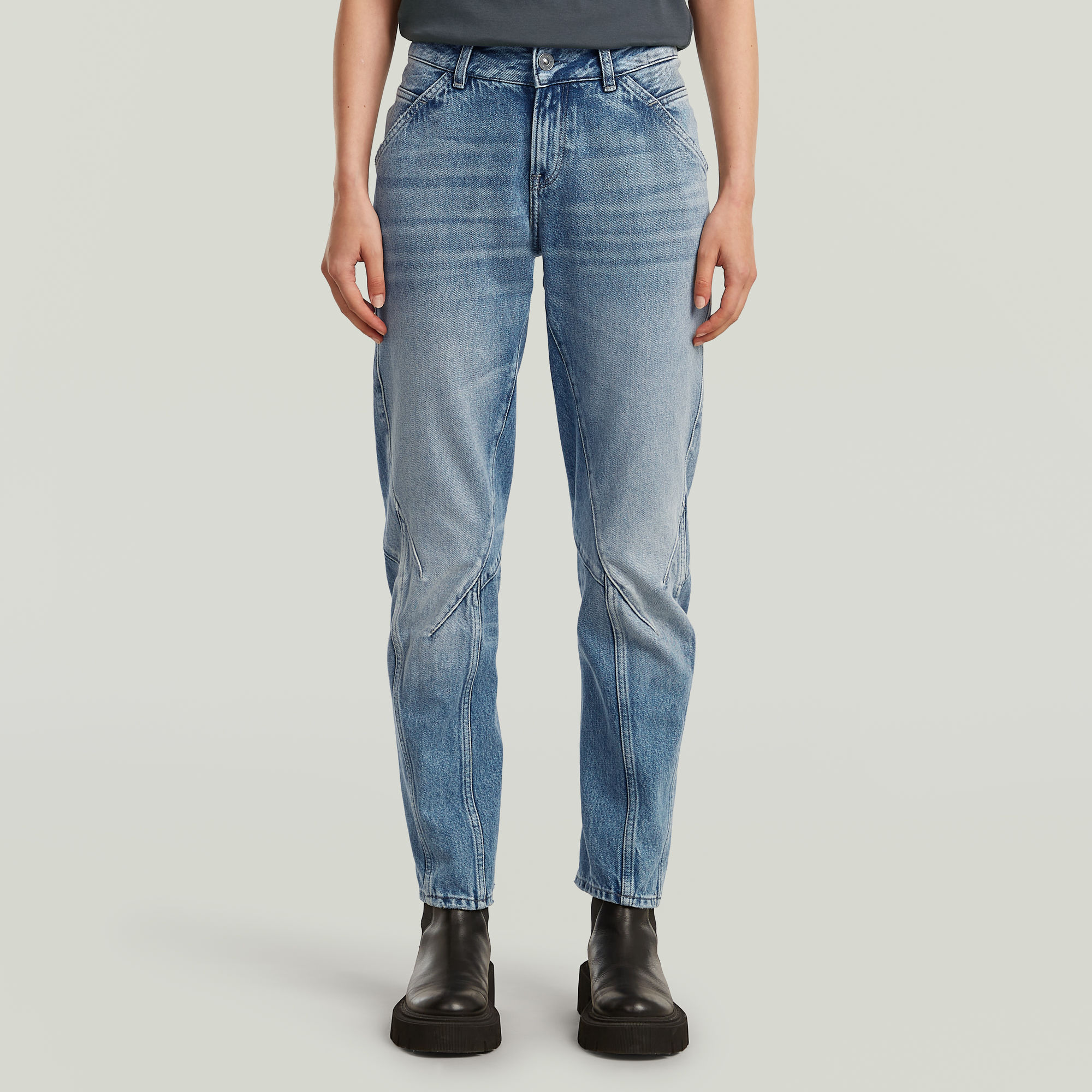Kitoh 3D Slim Jeans - Hellblau - Damen