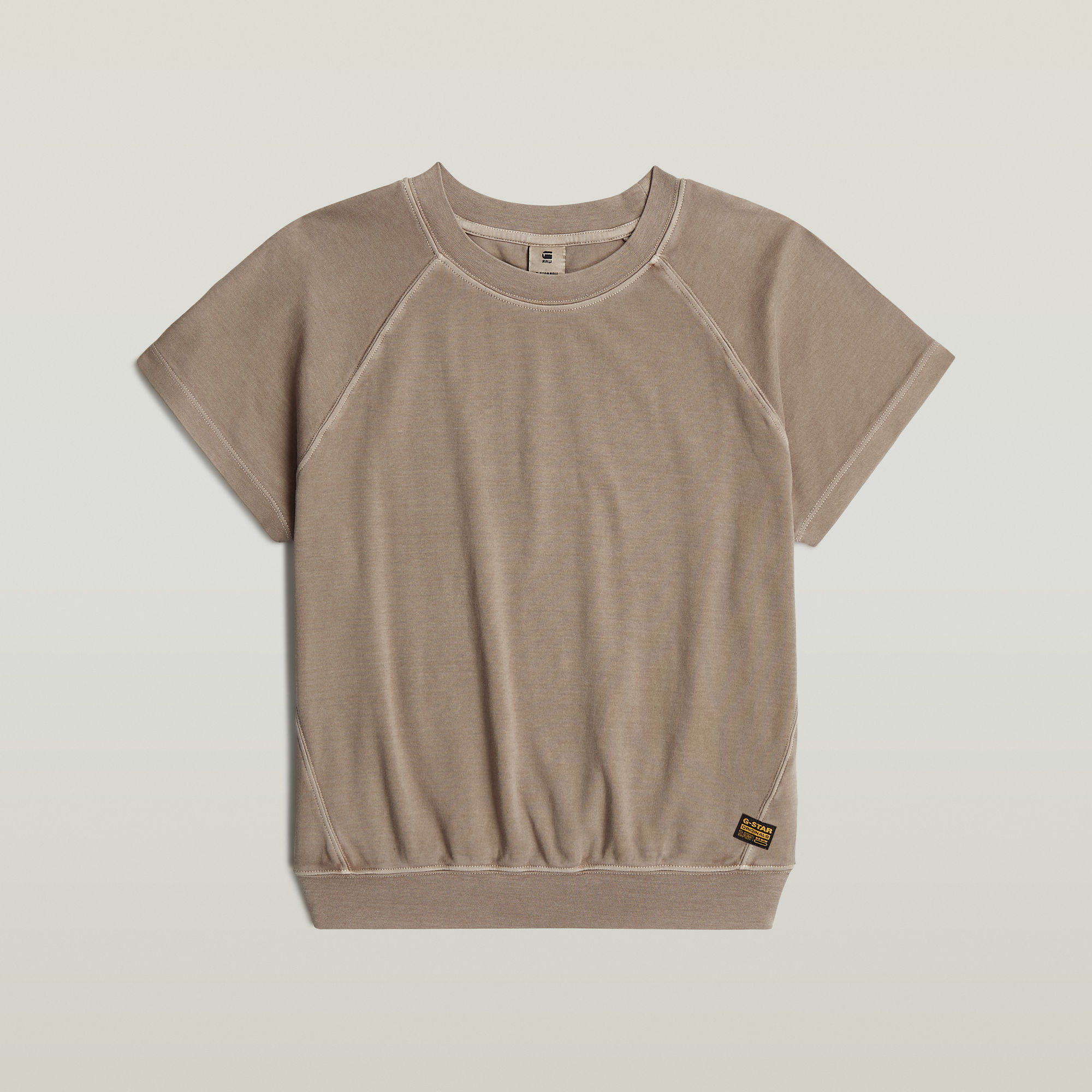 Thumbnail - Raglan T-Shirt - Braun - Damen