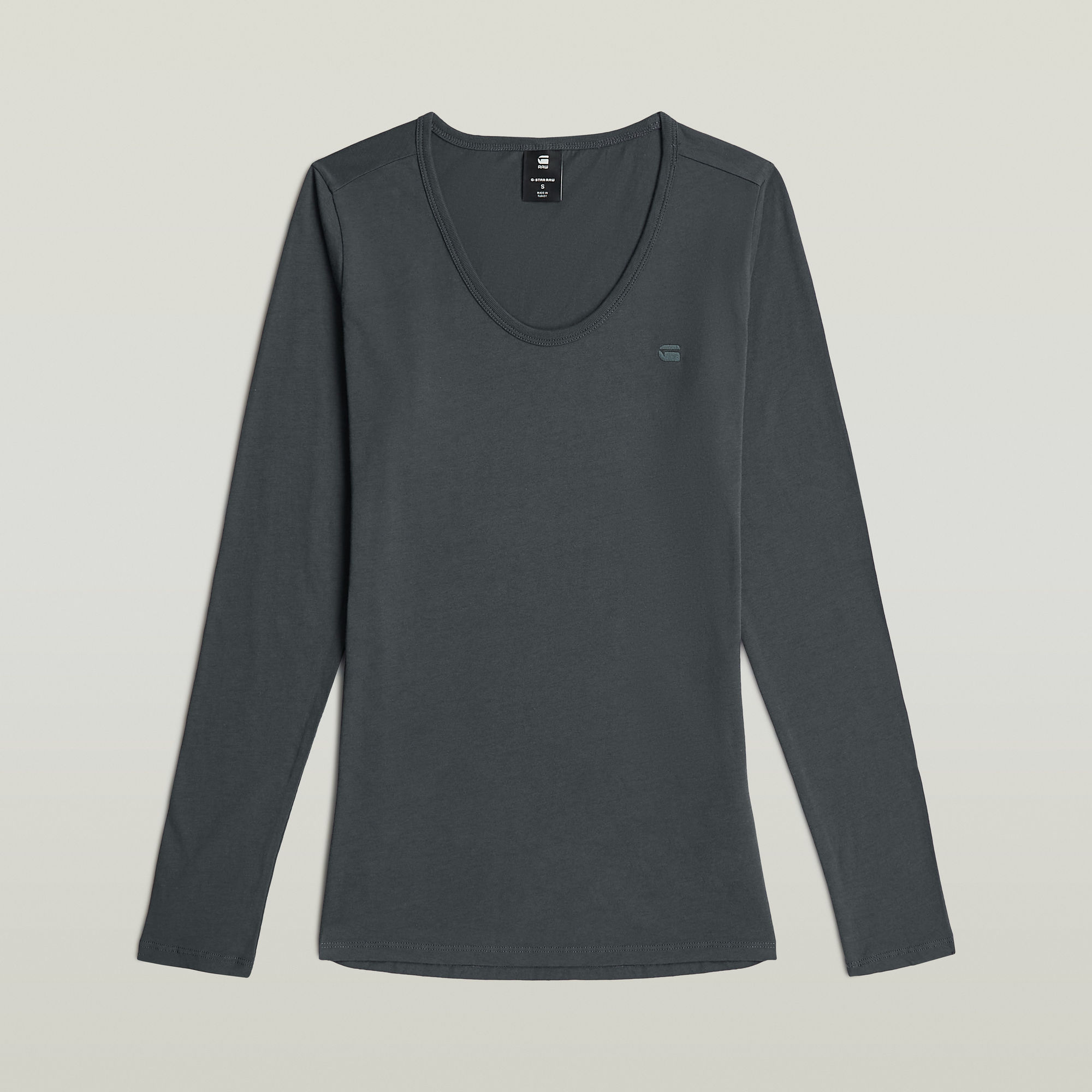 Thumbnail - Core Eyben Slim U T-Shirt - Dunkelblau - Damen